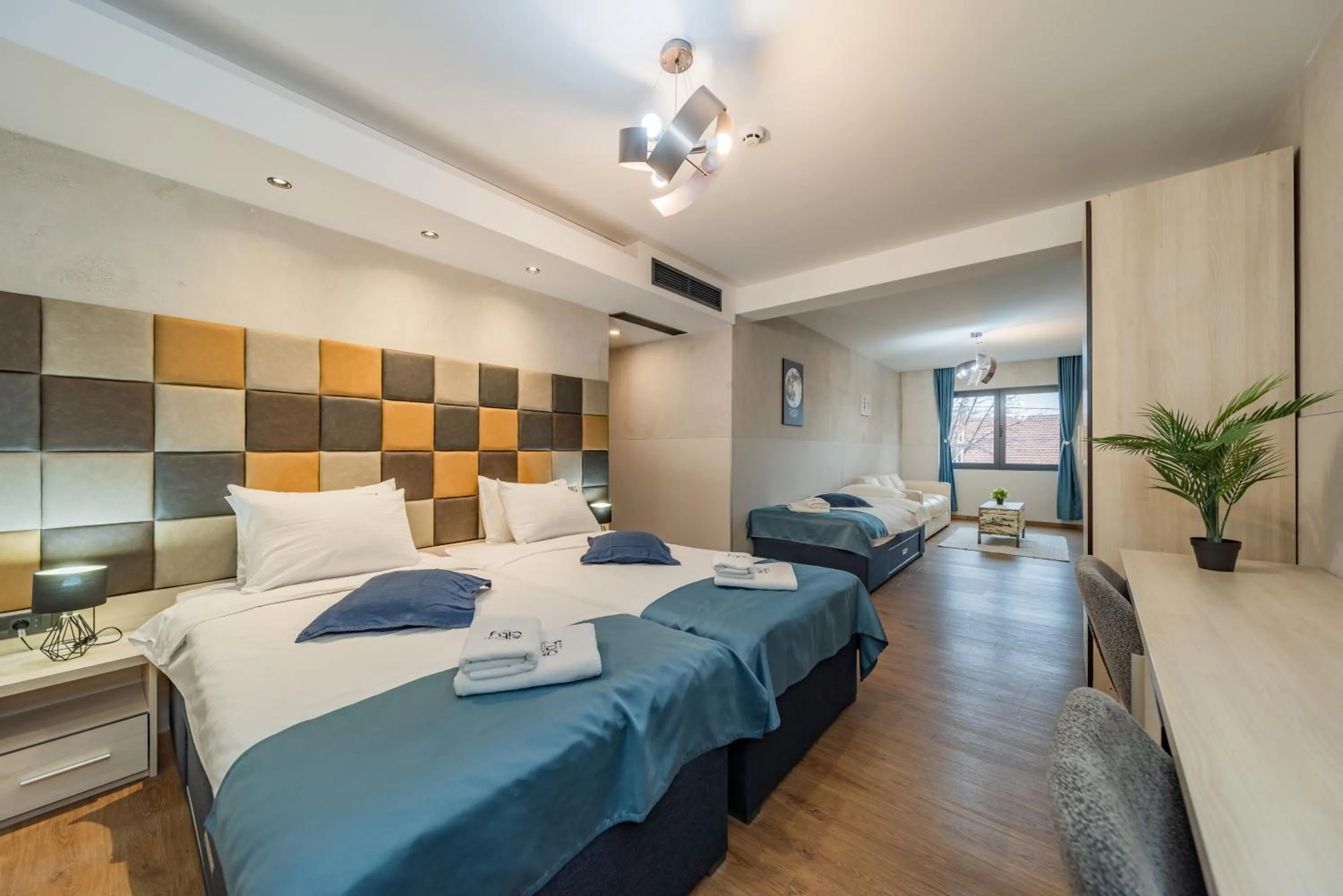 Bed in Hotel Garni VIZURA Sport