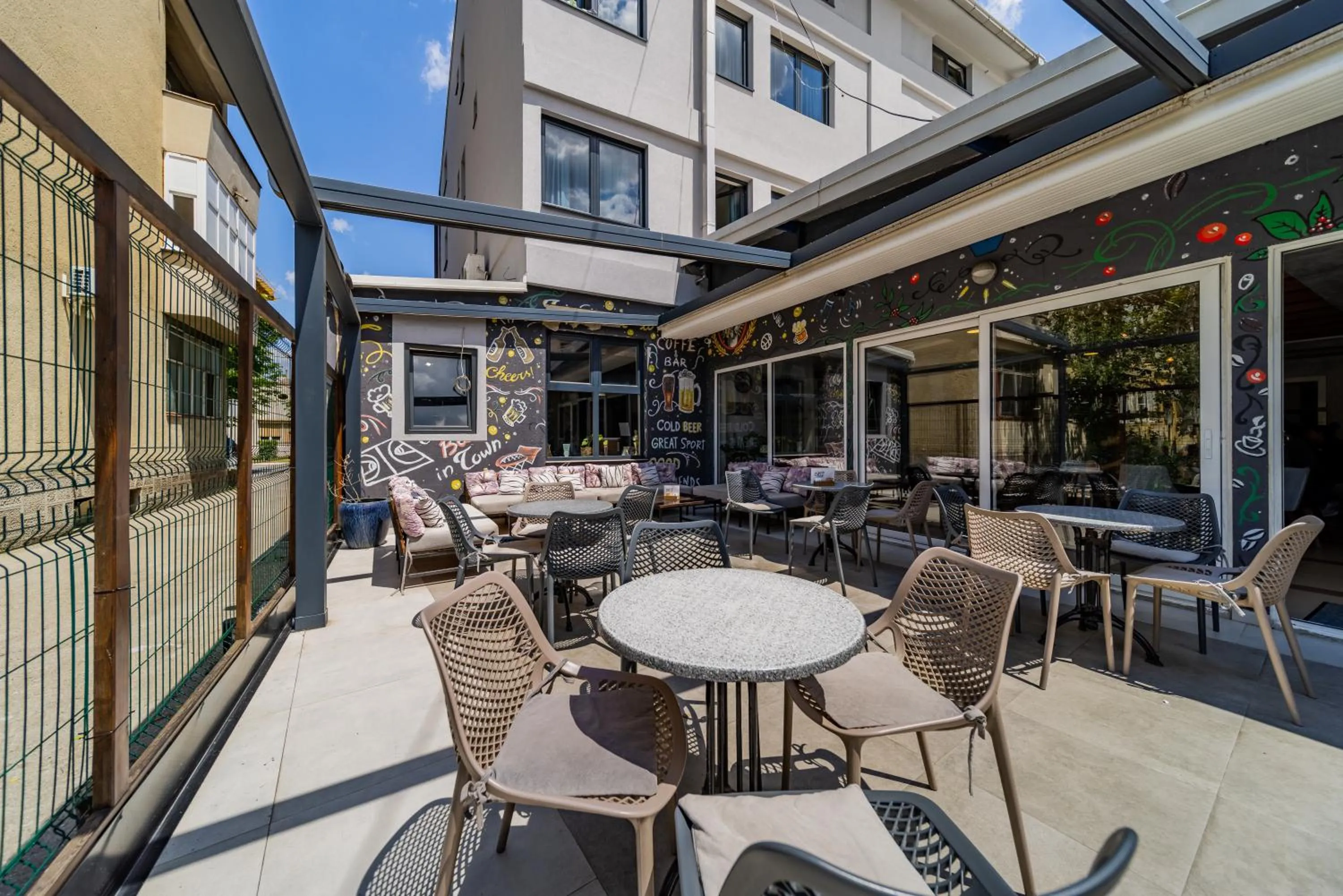 Balcony/Terrace in Hotel Garni VIZURA Sport