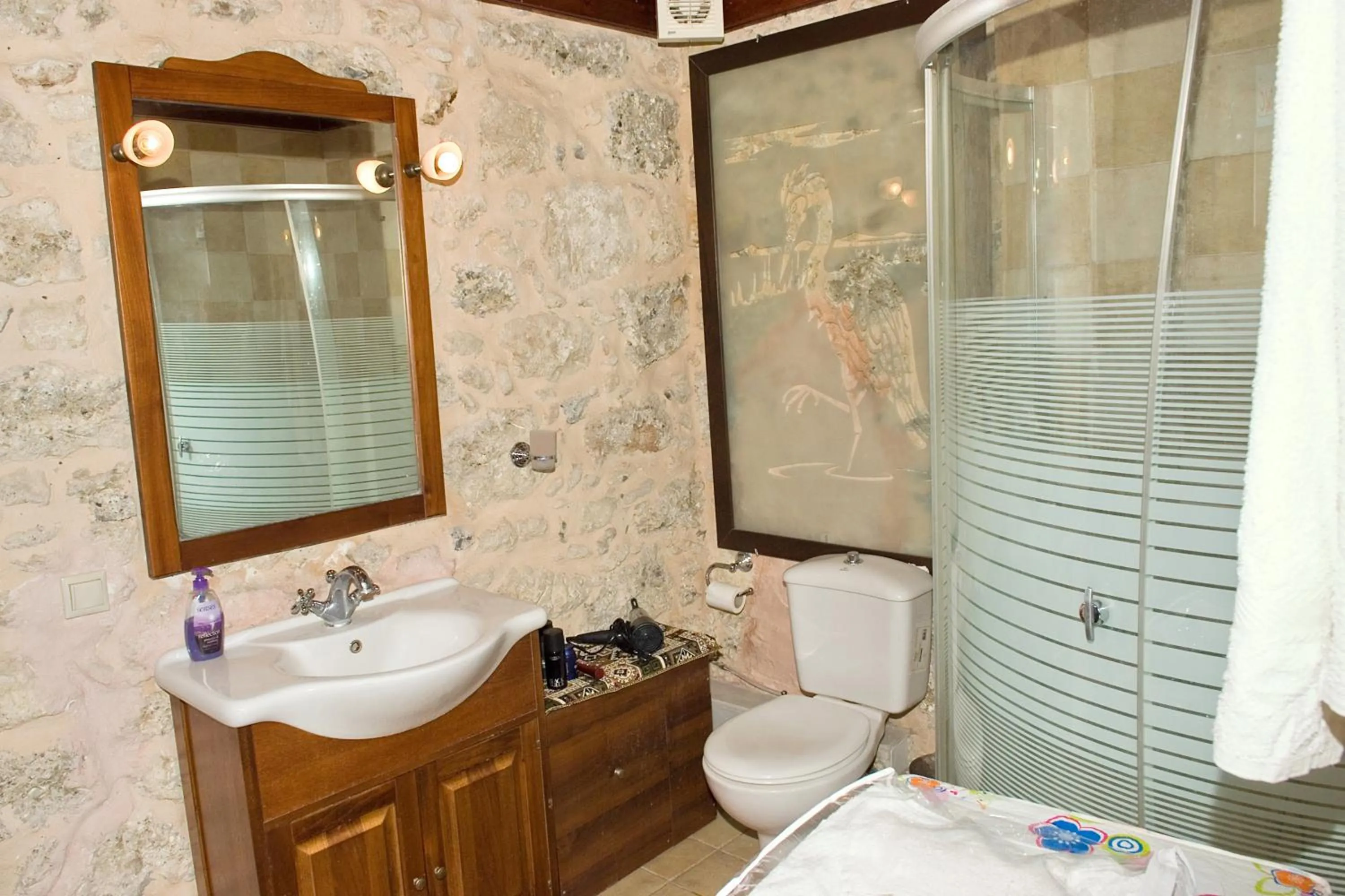 Bathroom in Villa Daskalogianni