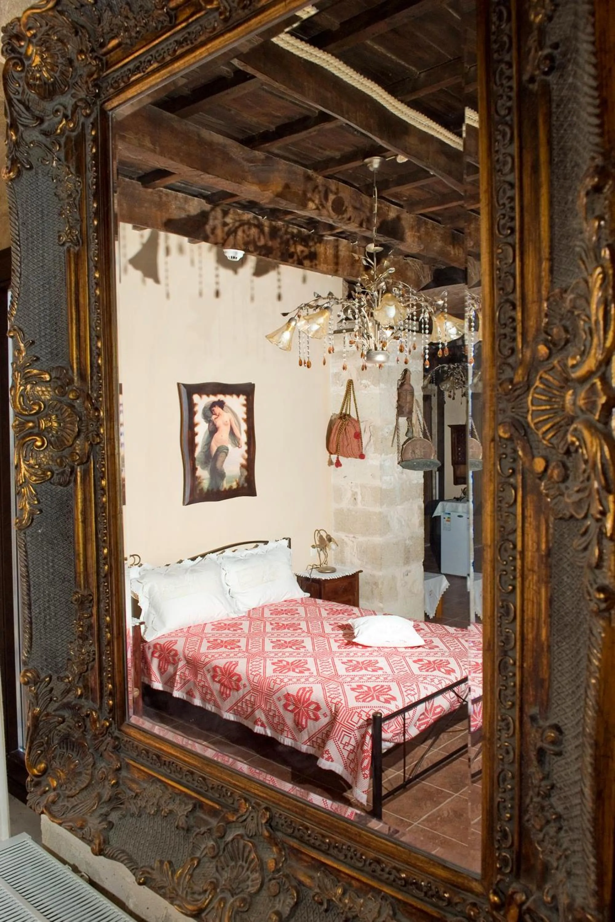 Bedroom, Bed in Villa Daskalogianni
