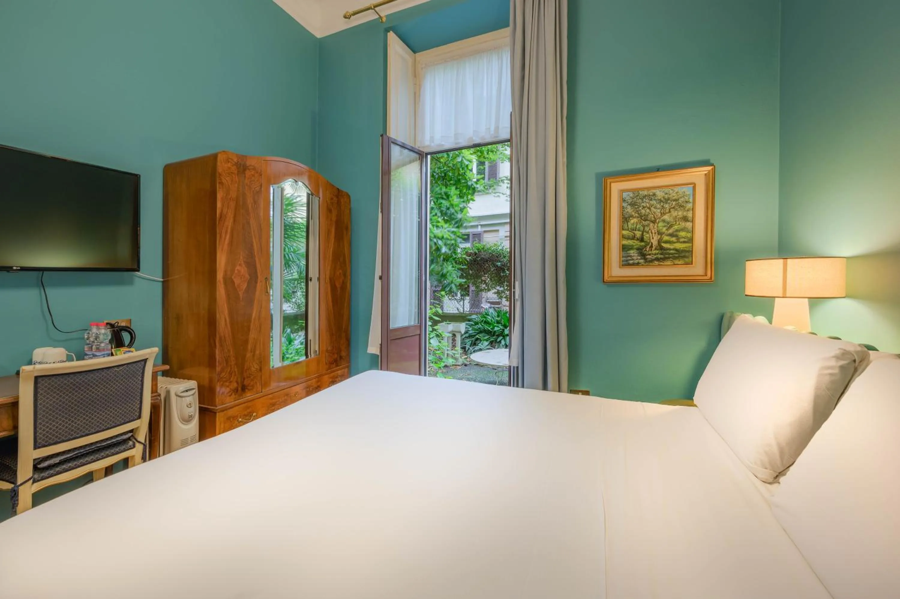 Bed in Antica Locanda Leonardo