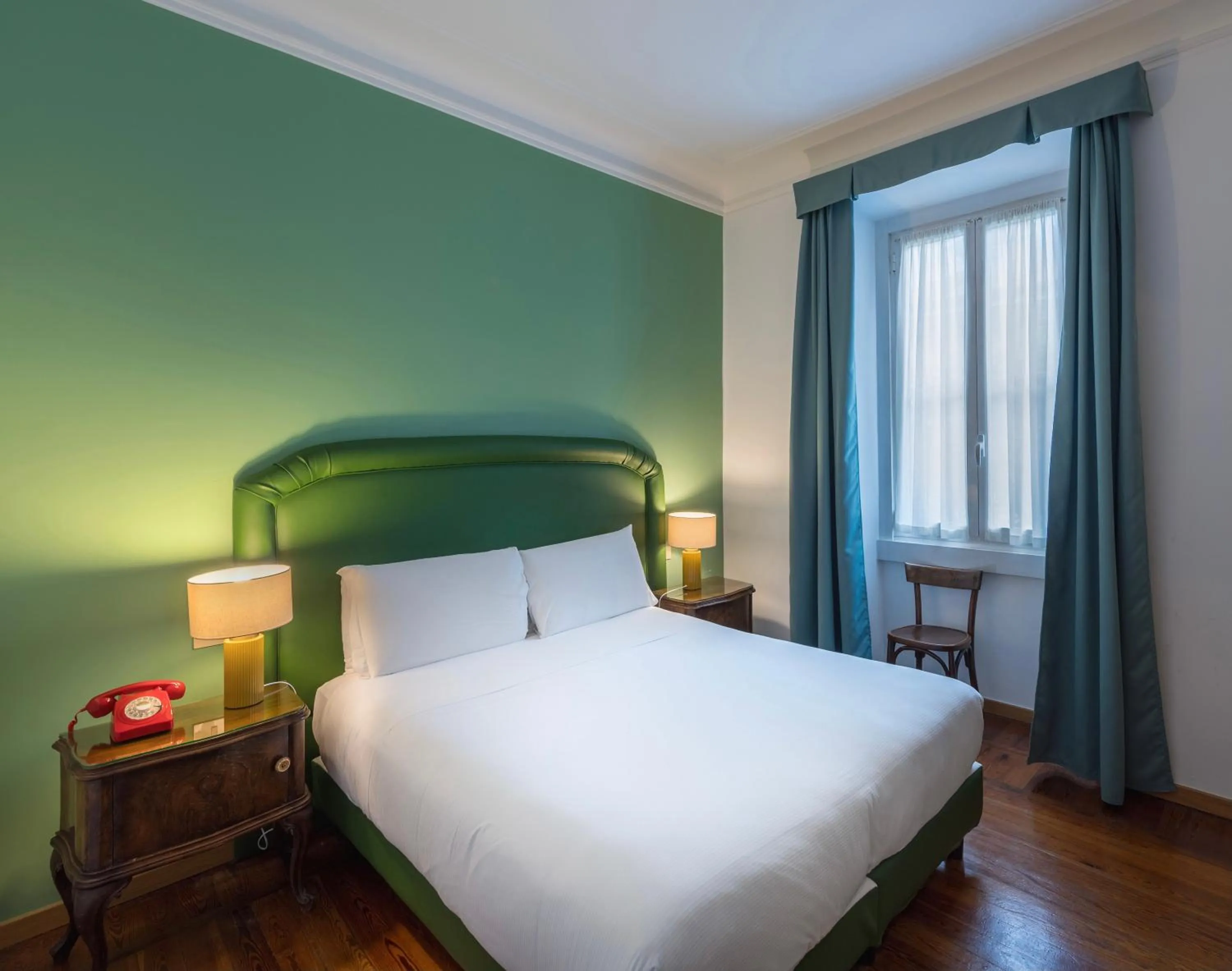 Bed in Antica Locanda Leonardo