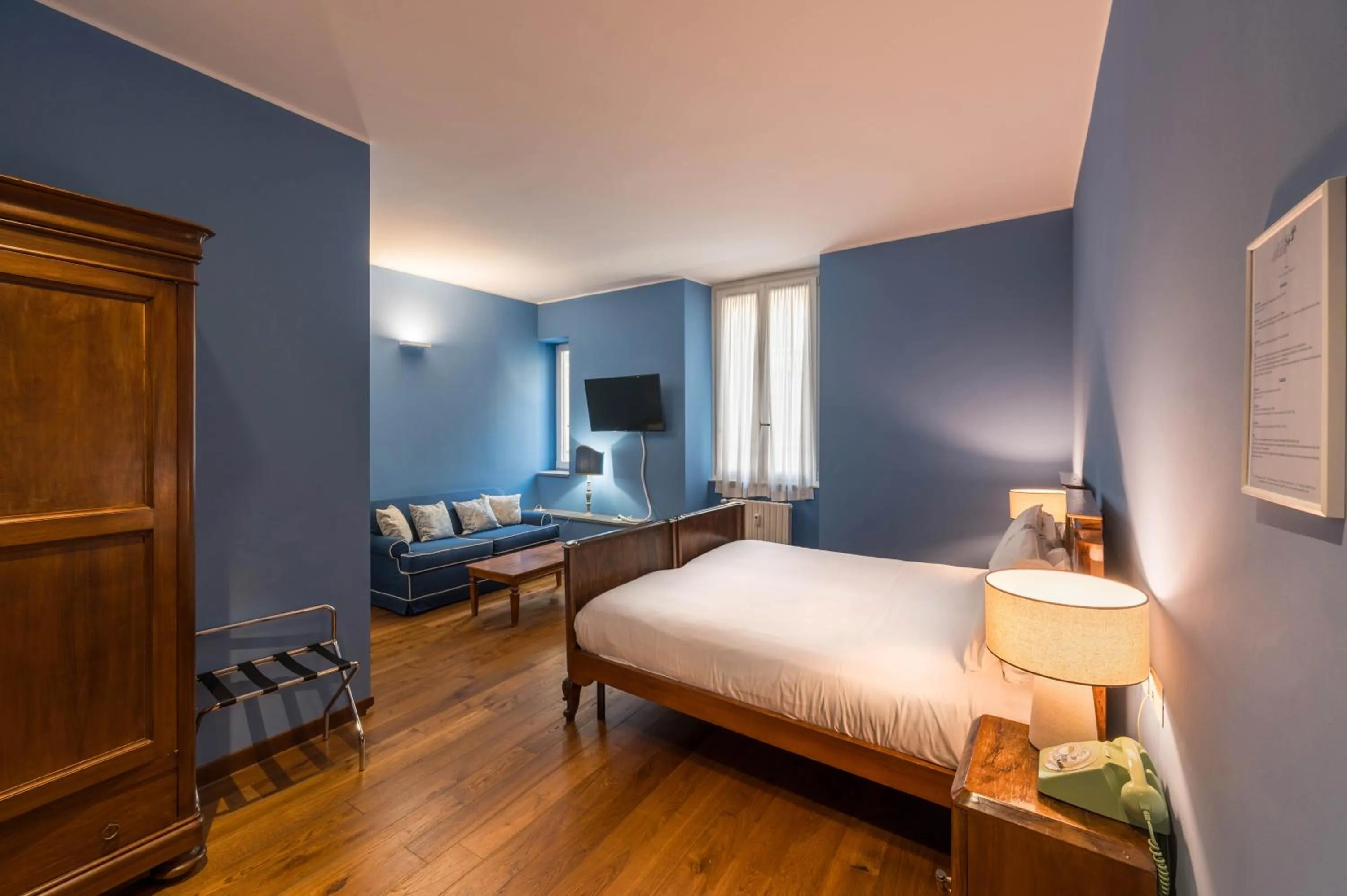 Bed in Antica Locanda Leonardo