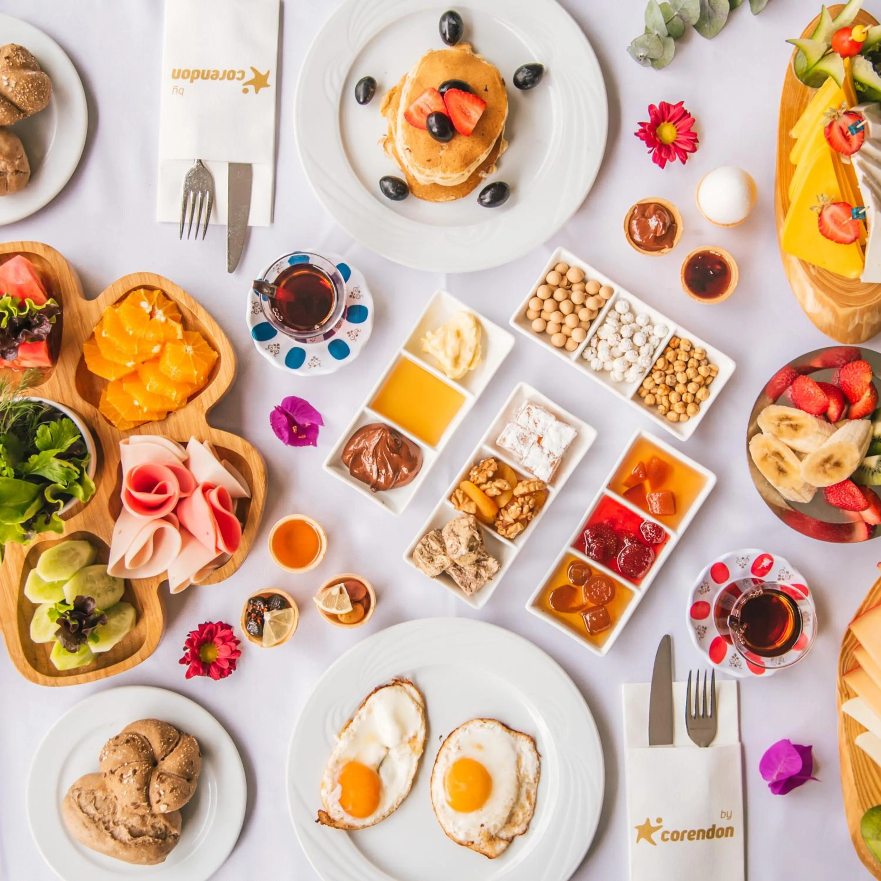 Food close-up in Grand Park Lara Hotel