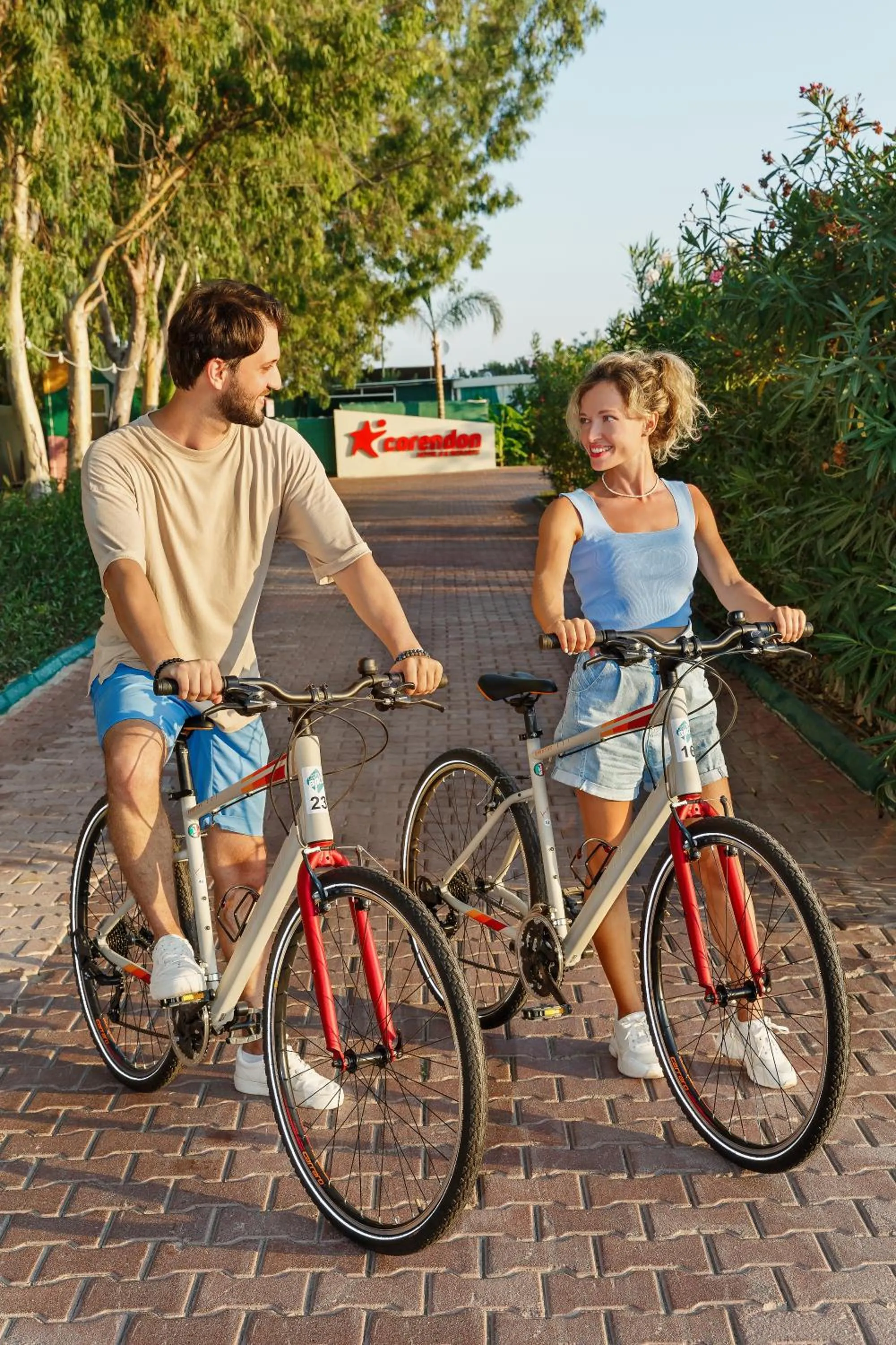 Cycling in Grand Park Lara Hotel