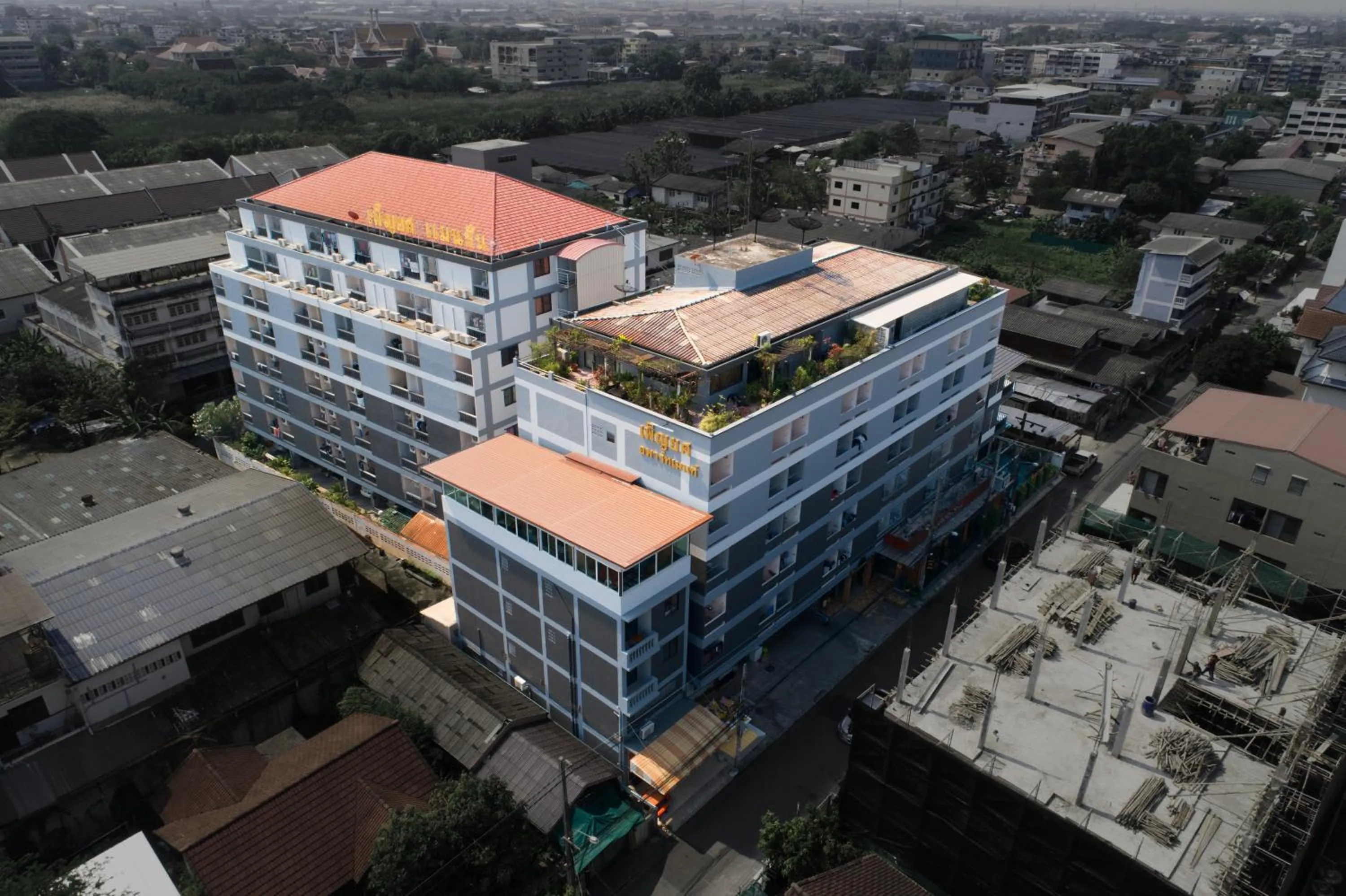 Bird's eye view in Penyos Service Apartment