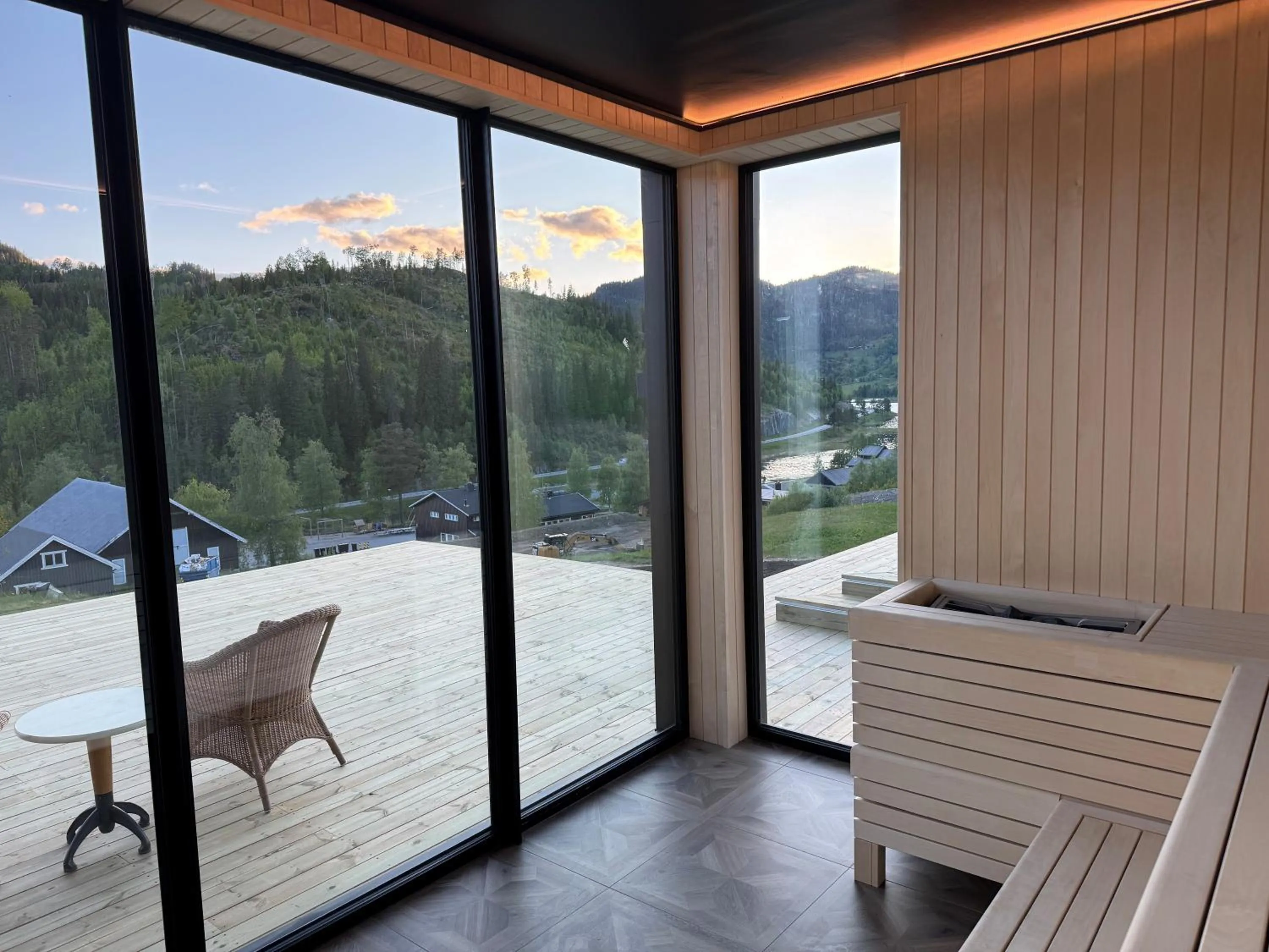 Sauna in Morgedal Hotel Spa & Resort - Unike Hoteller