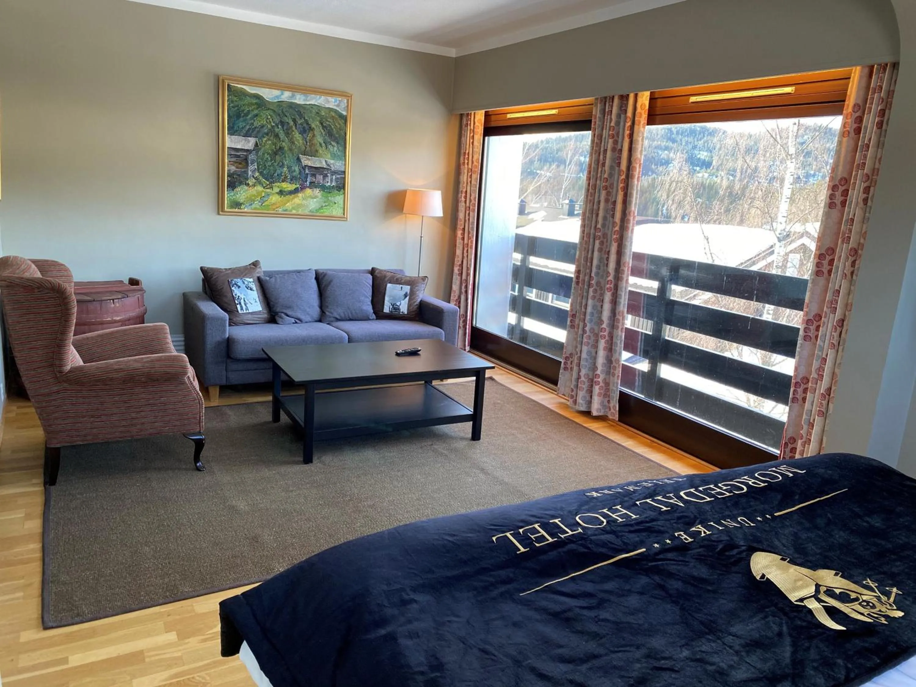 Living room in Morgedal Hotel Spa & Resort - Unike Hoteller