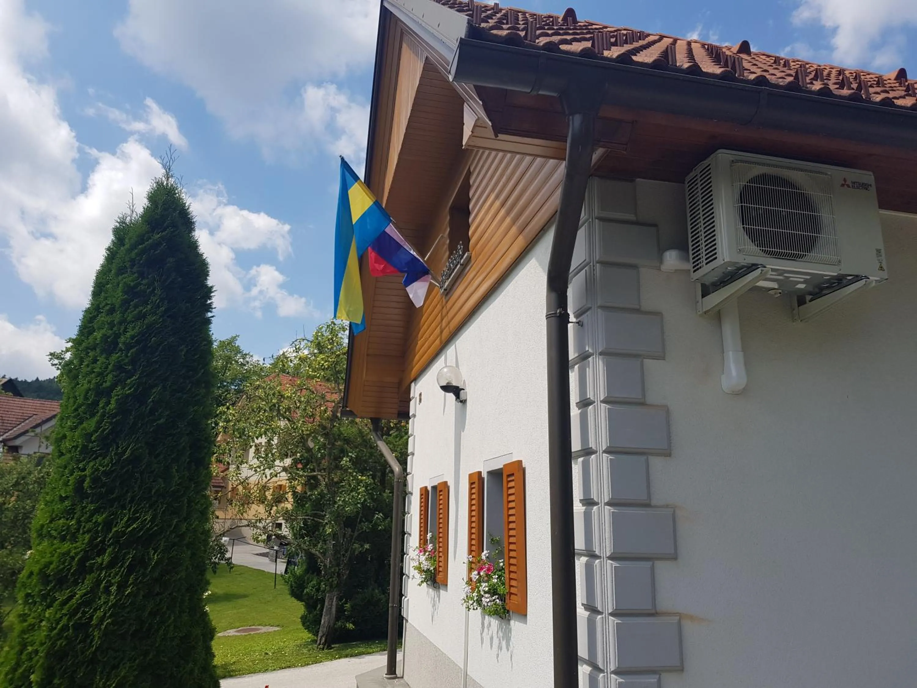 Property building in Domačija Vodnik & Apartments