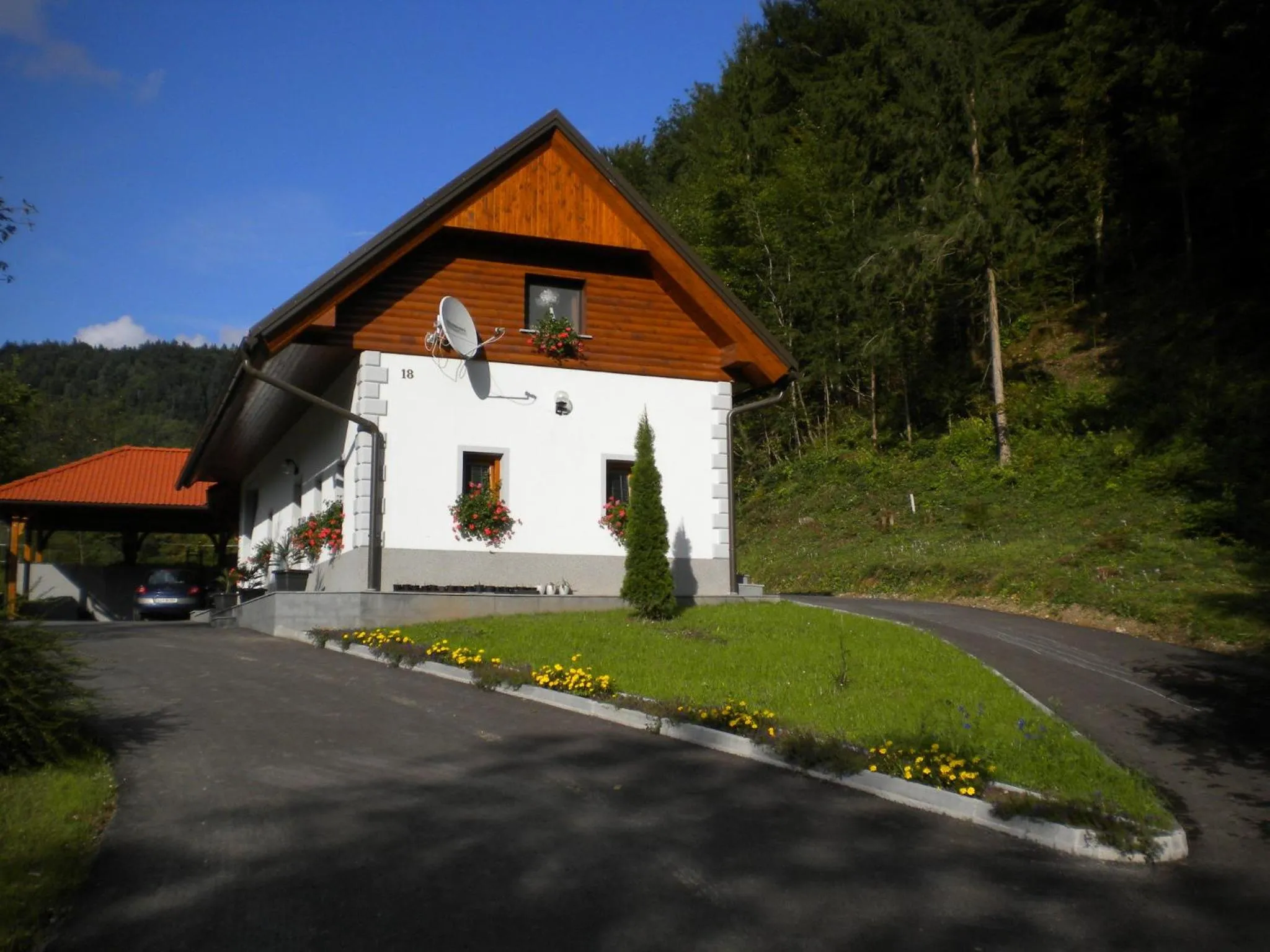 Facade/entrance in Domačija Vodnik & Apartments