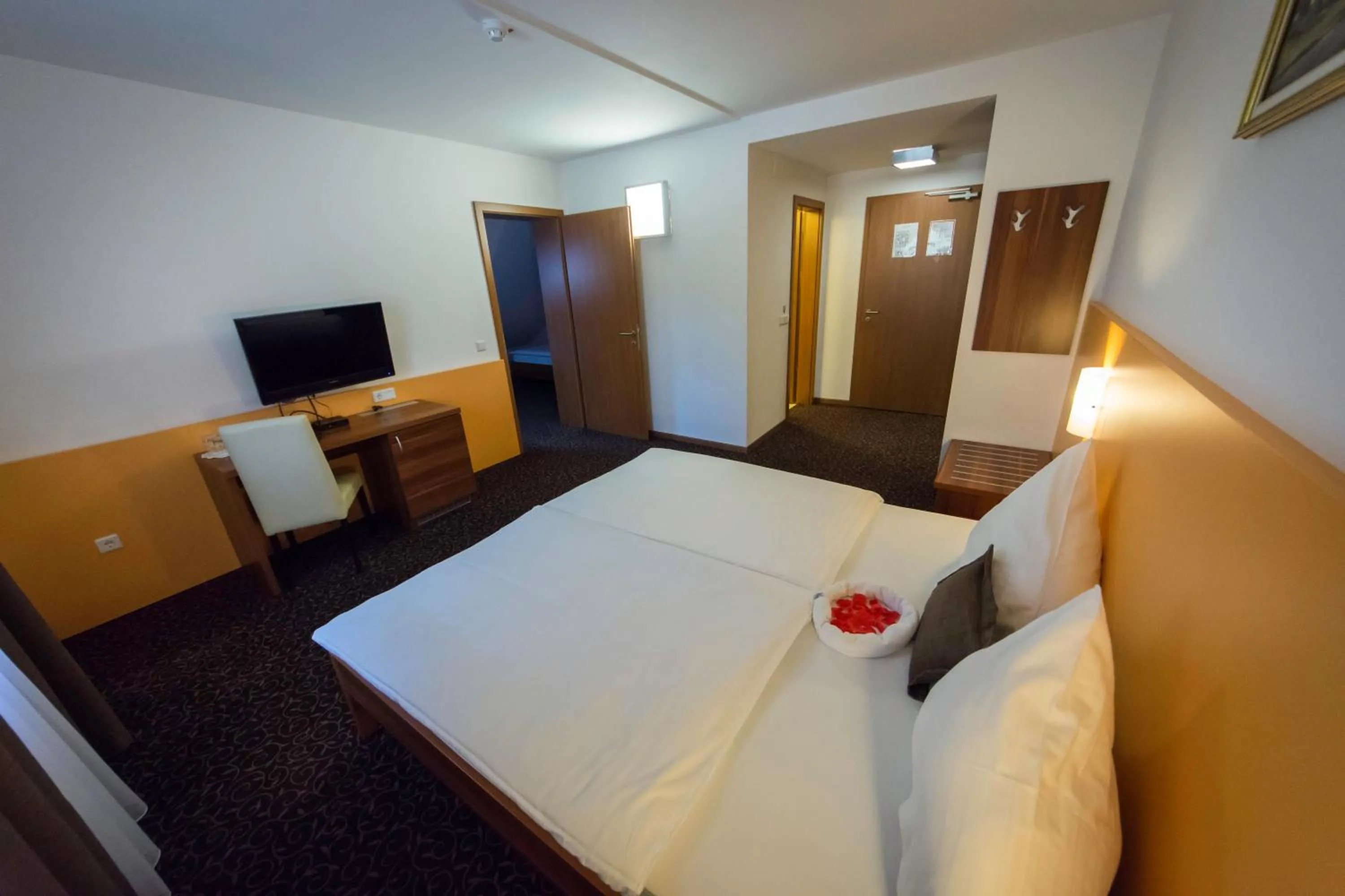 Bed in Domačija Vodnik & Apartments
