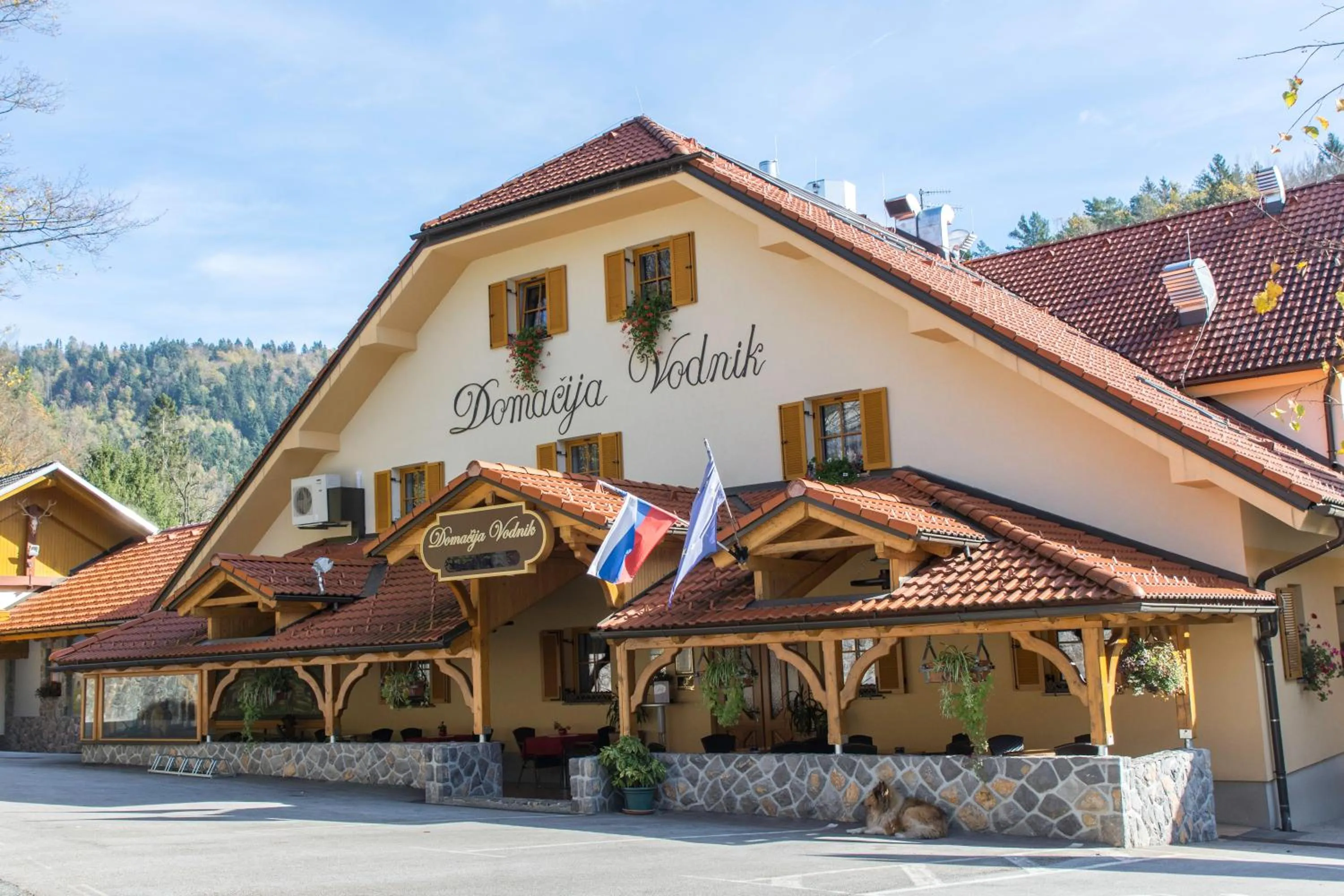 Property building in Domačija Vodnik & Apartments