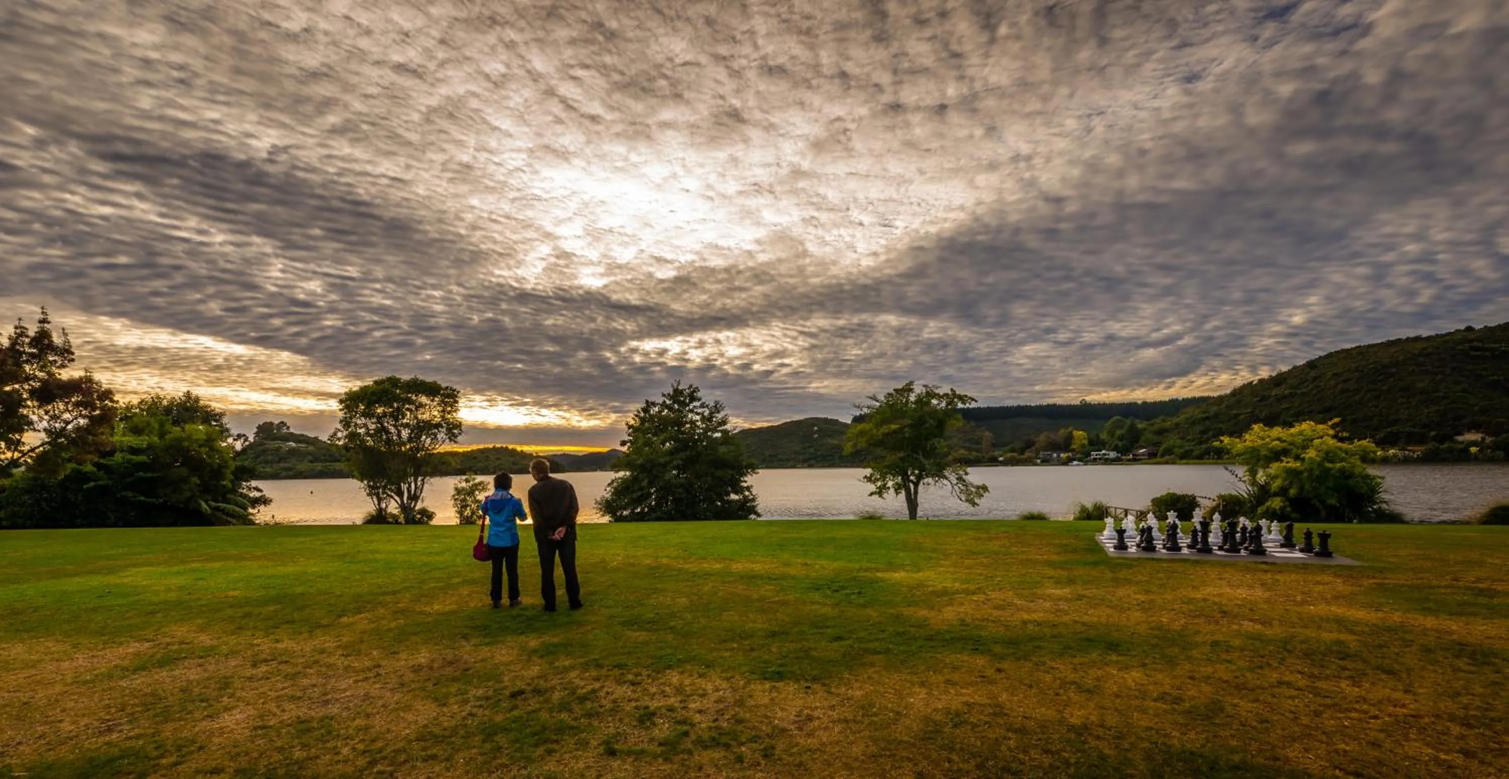 Garden in VR Rotorua Lake Resort