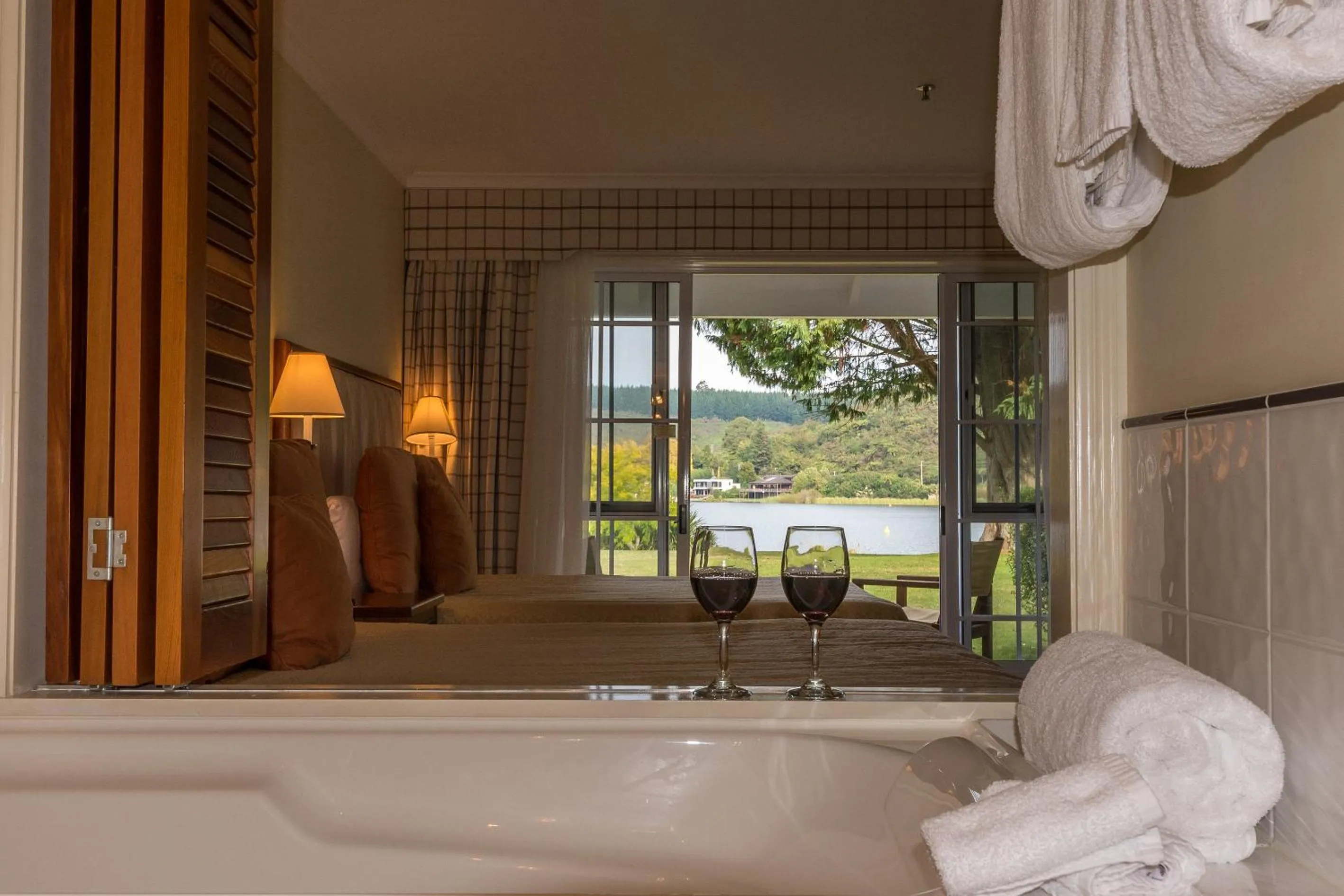 View (from property/room) in VR Rotorua Lake Resort