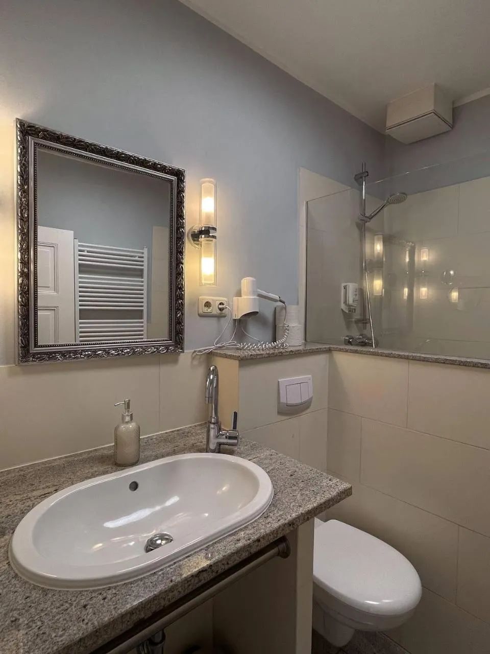 Shower in Villa Seebach