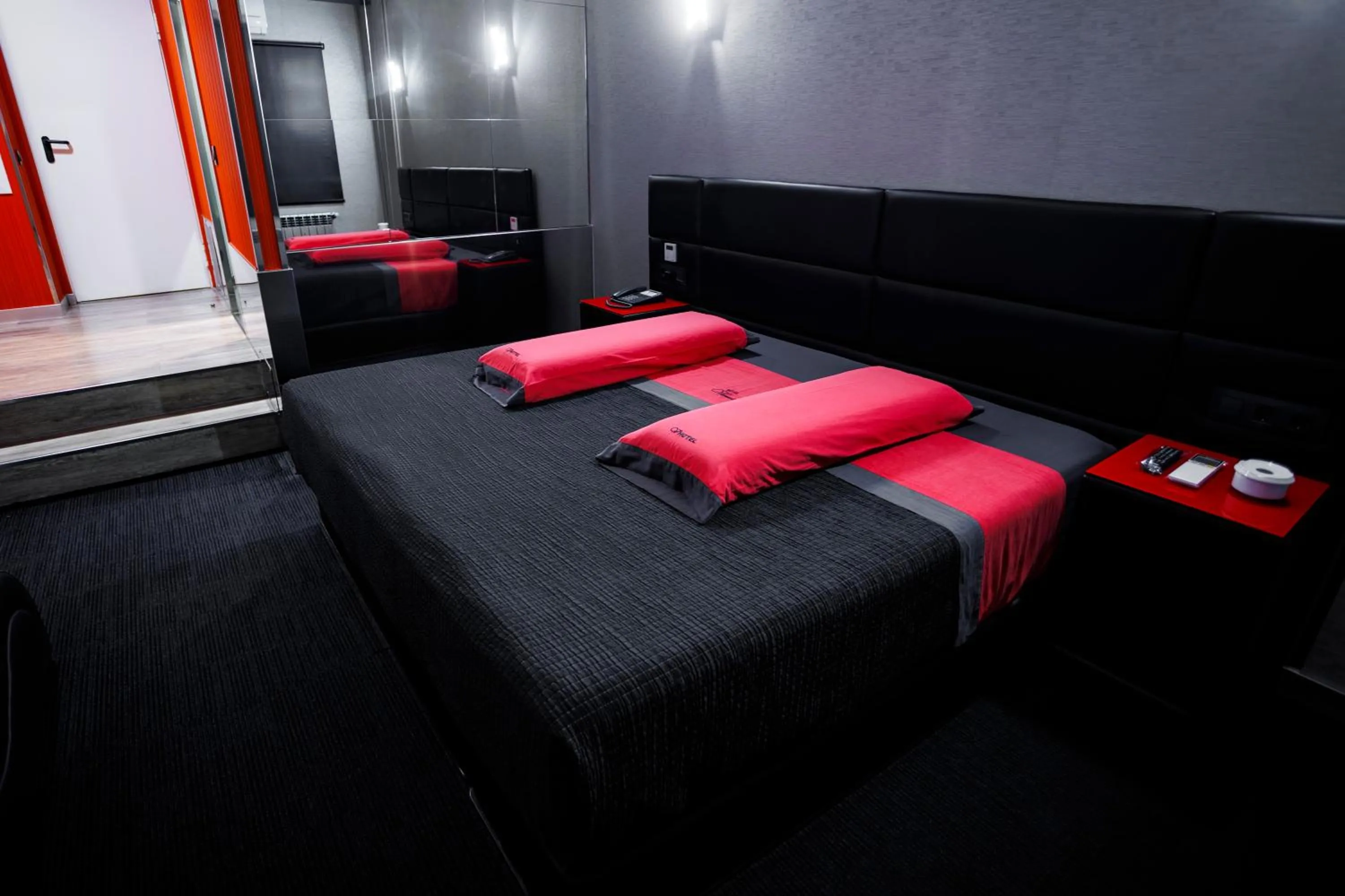 Bed in Motel Venus Santiago