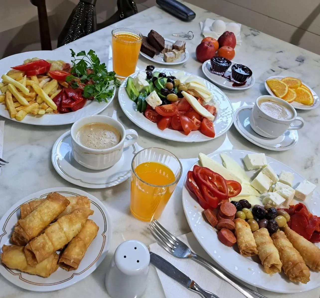 Breakfast in Ottoman Palace Hotel Edirne