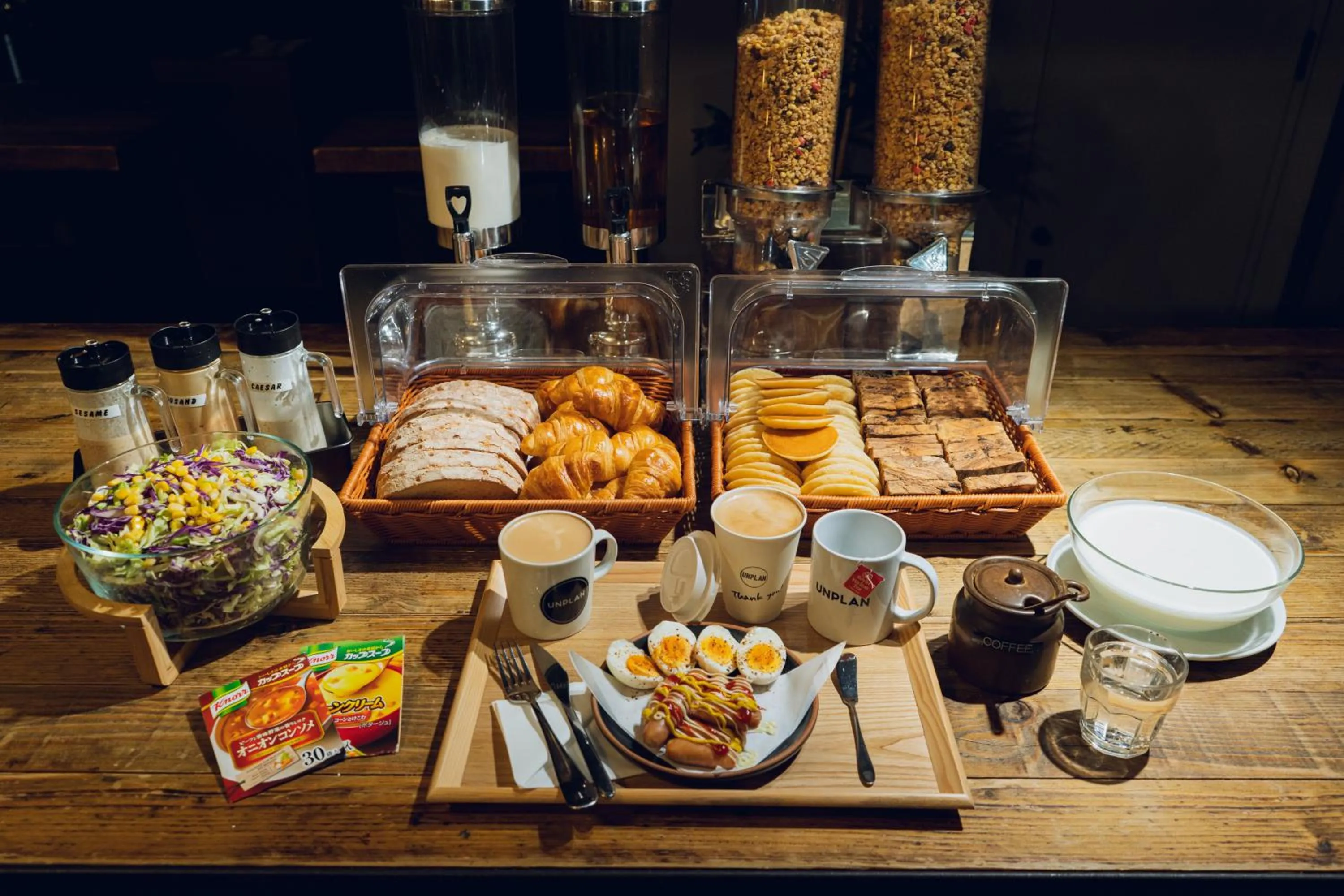 Breakfast in UNPLAN Shinjuku