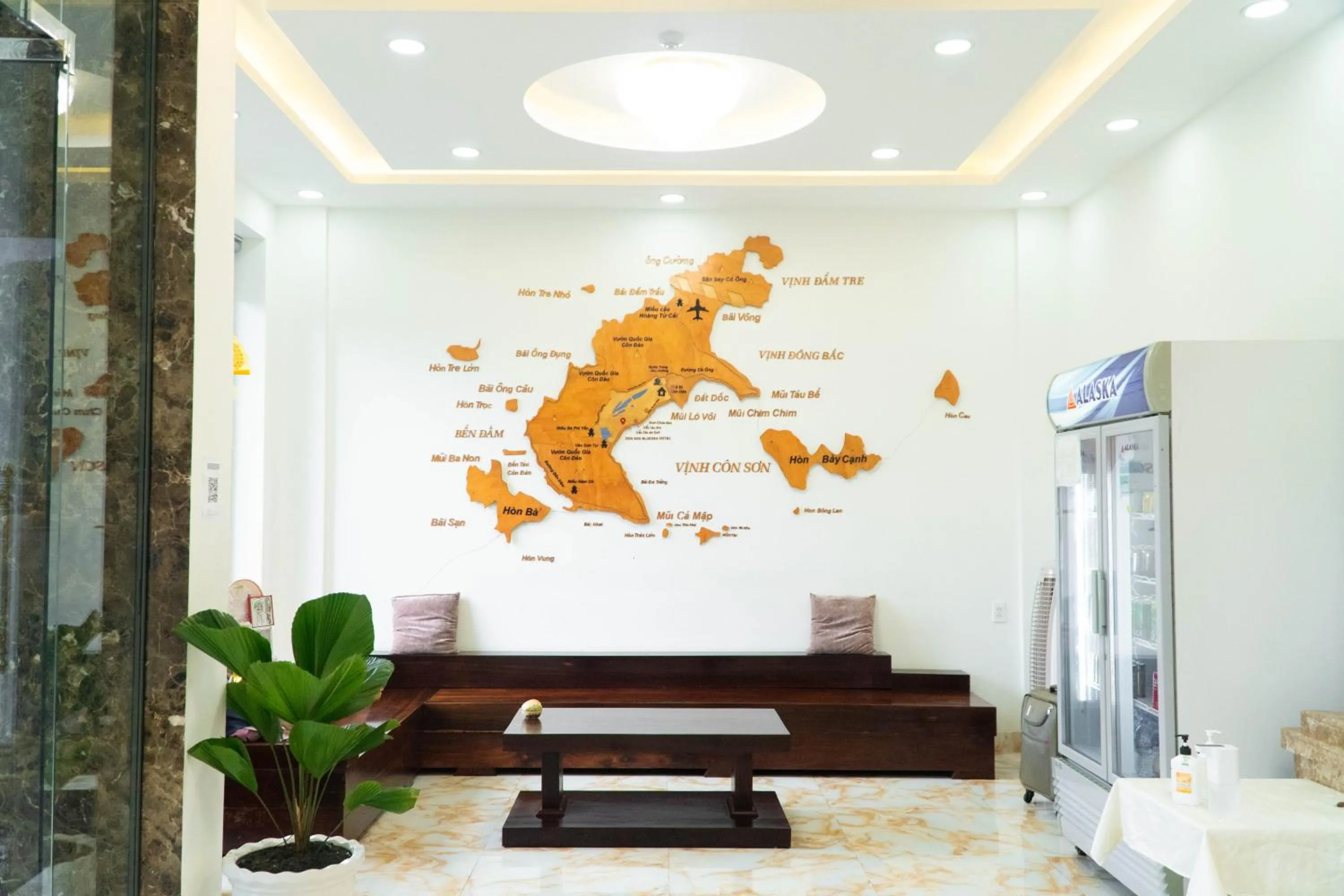 Lobby or reception in Con Son Blue Sea Hotel