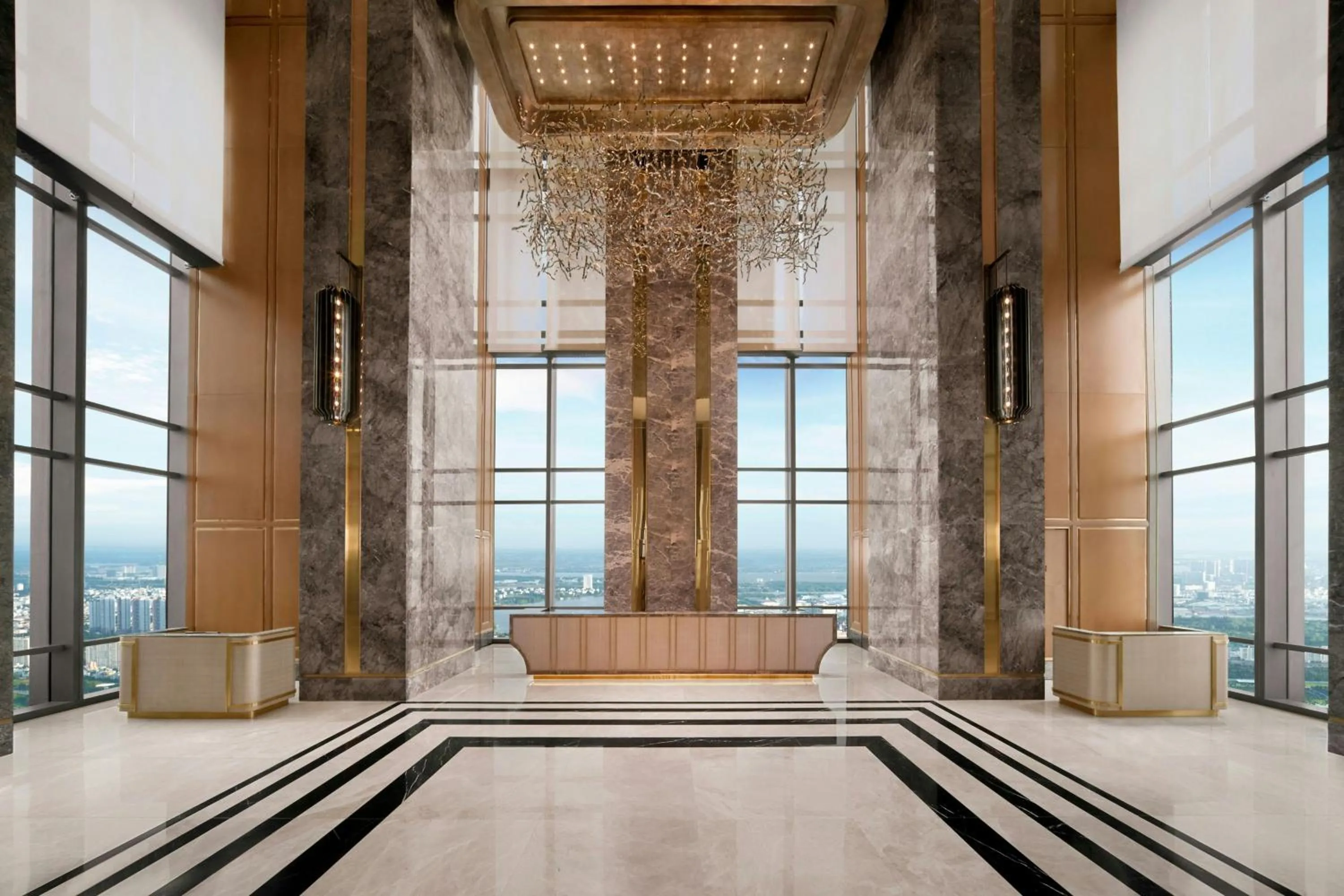 Lobby or reception in Vinpearl Landmark 81, Autograph Collection