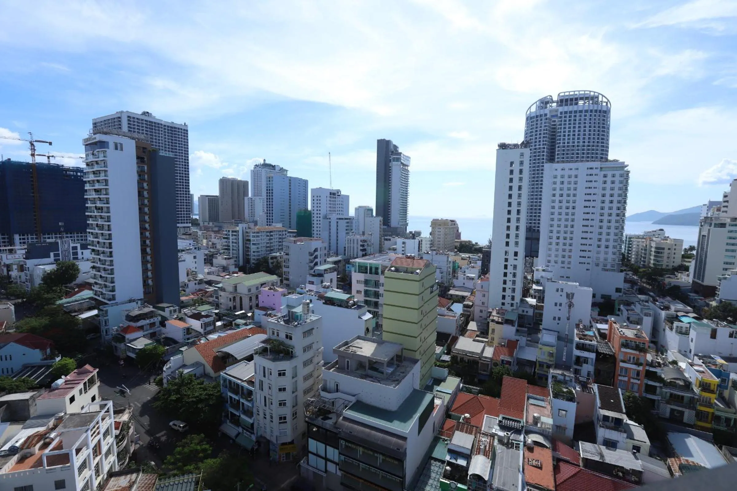 Bird's eye view in Aloha Hotel Nha Trang