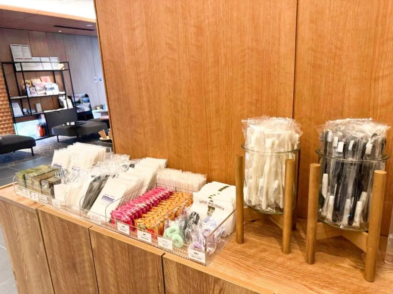 Lobby or reception in Shizutetsu Hotel Prezio Kyoto Karasumaoike