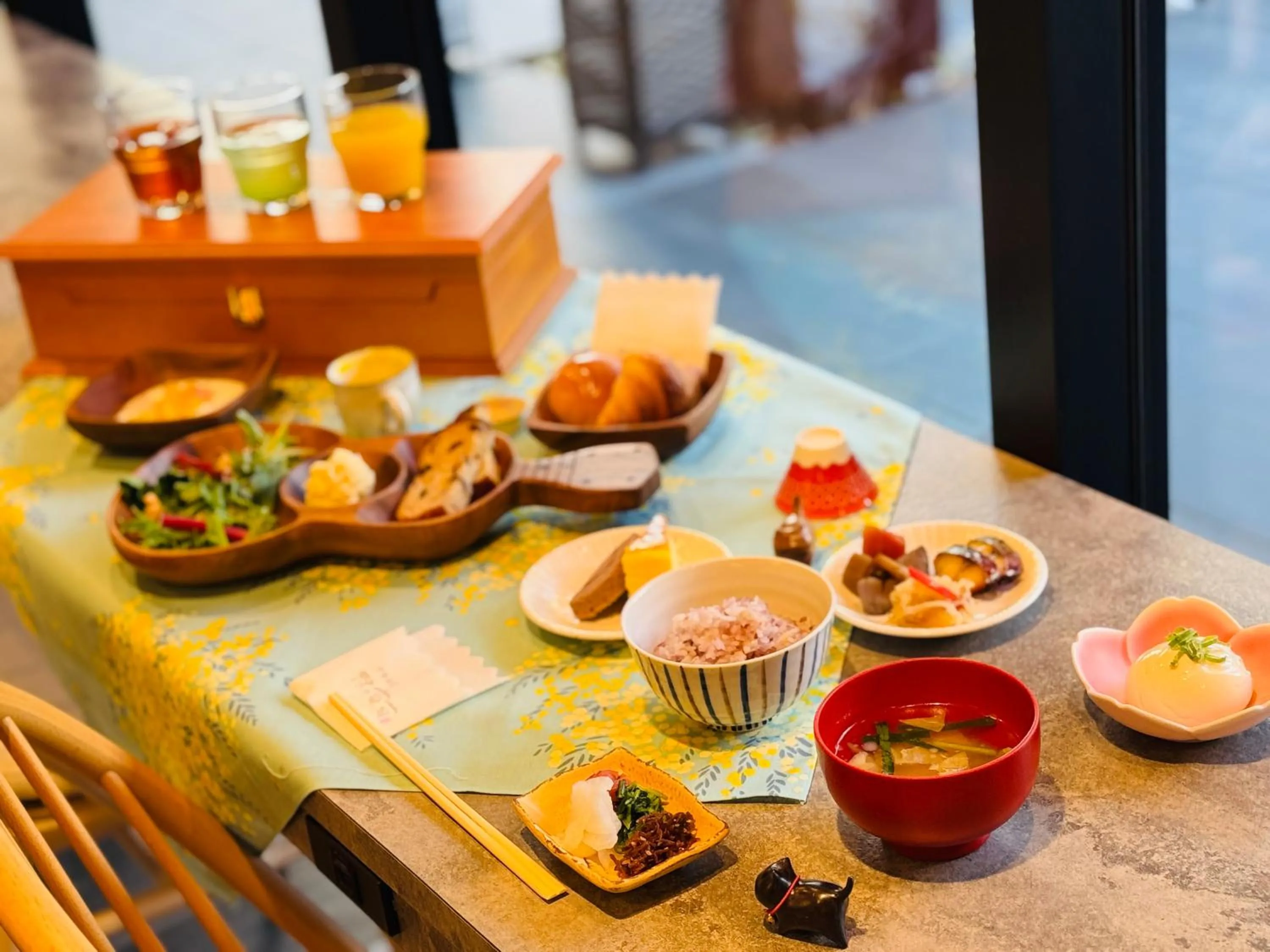 Food in Shizutetsu Hotel Prezio Kyoto Karasumaoike