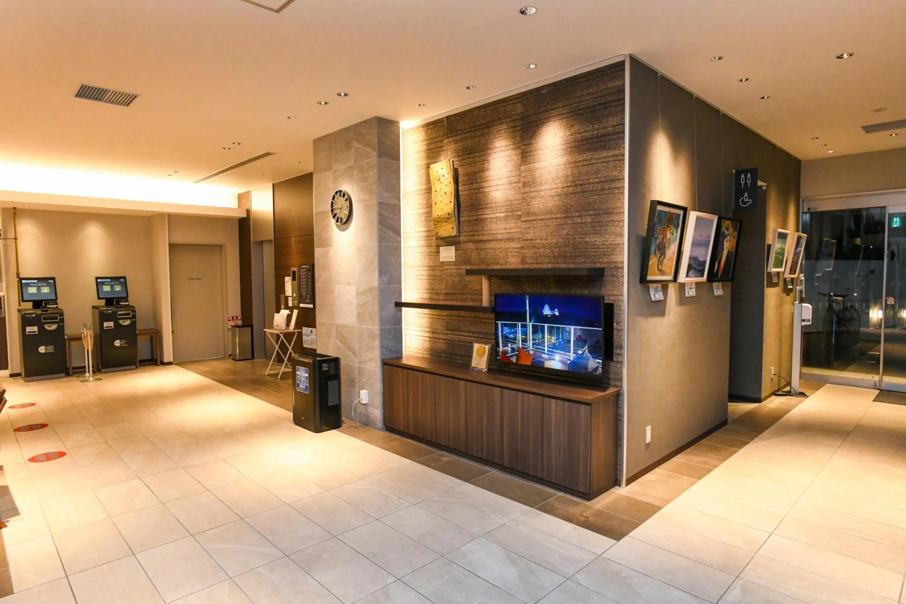 Area and facilities in &and COMFY HOTEL Kumamoto Jo View