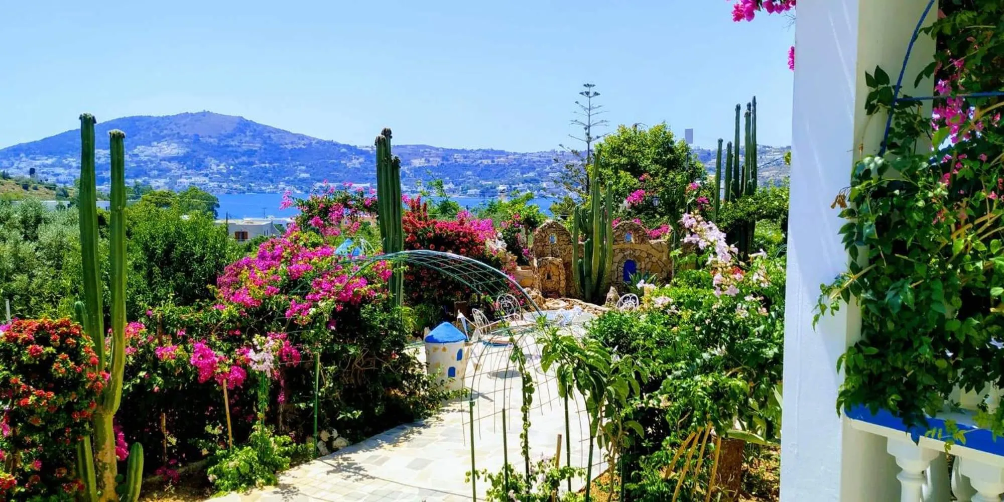 Garden view in Angelika