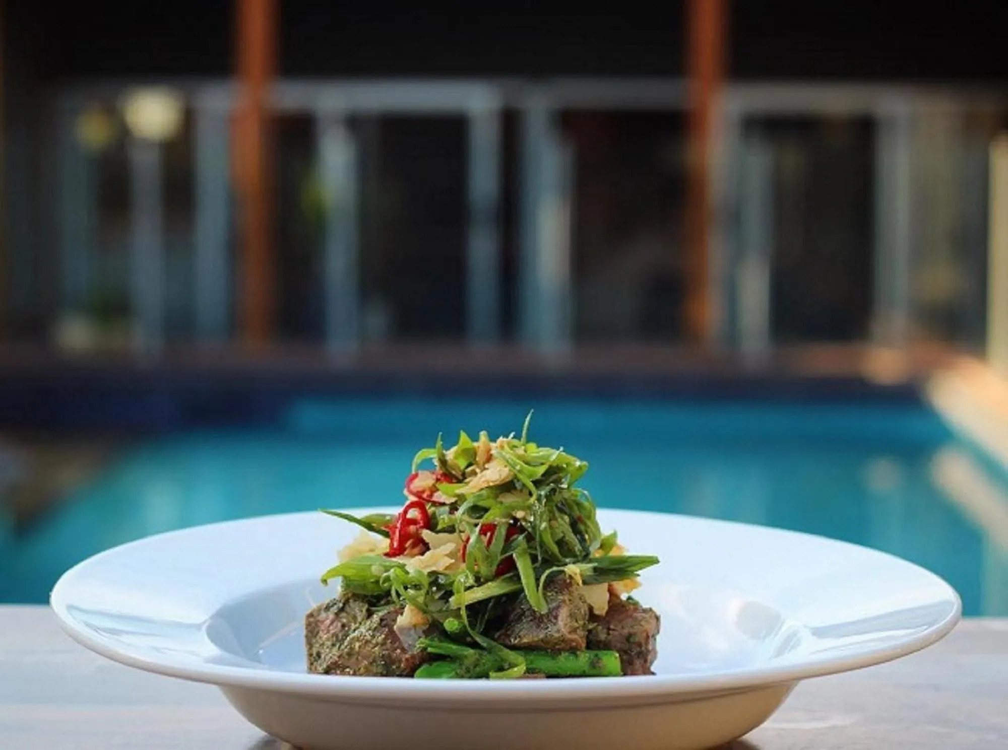 Food close-up in Heathcote Inn