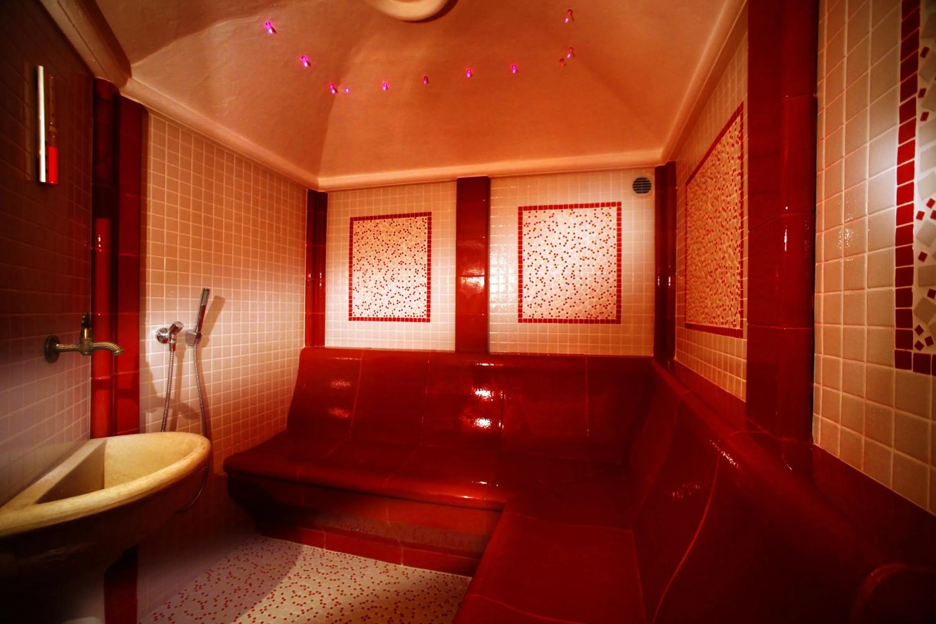 Steam room in Hotel Ingram