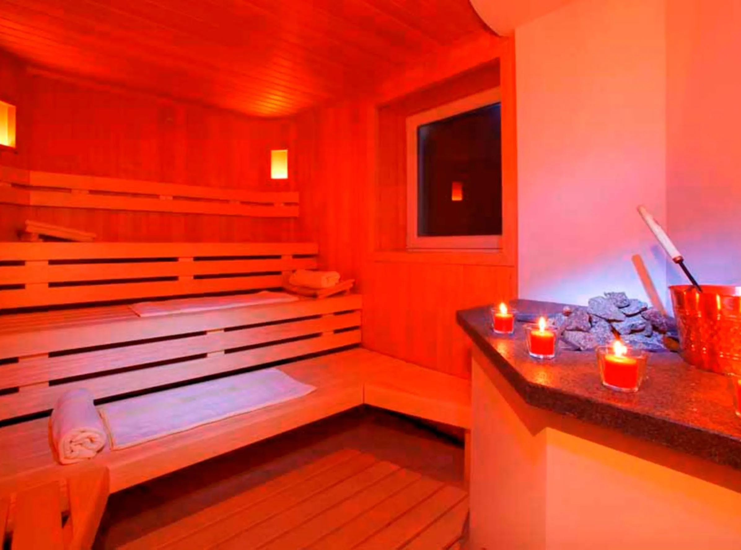 Sauna in Hotel Ingram