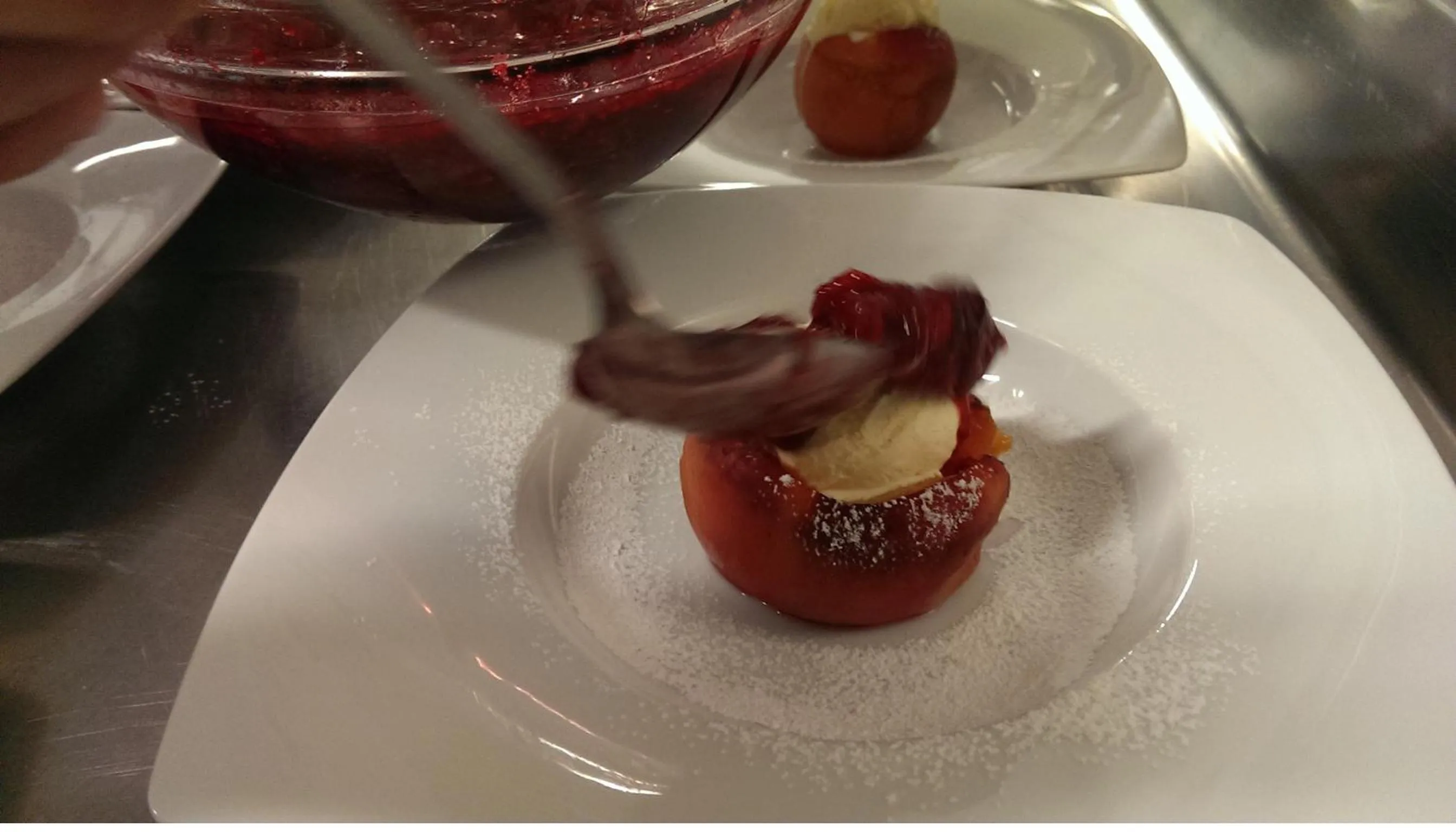 Food close-up in Hotel Ingram