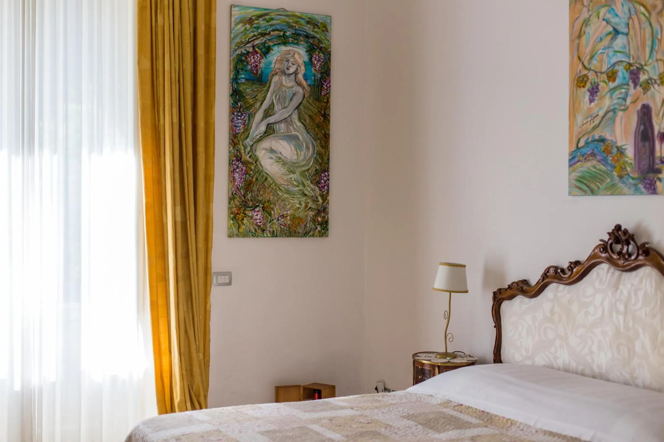 Bedroom, Bed in Gourmet B&B Villa Landucci