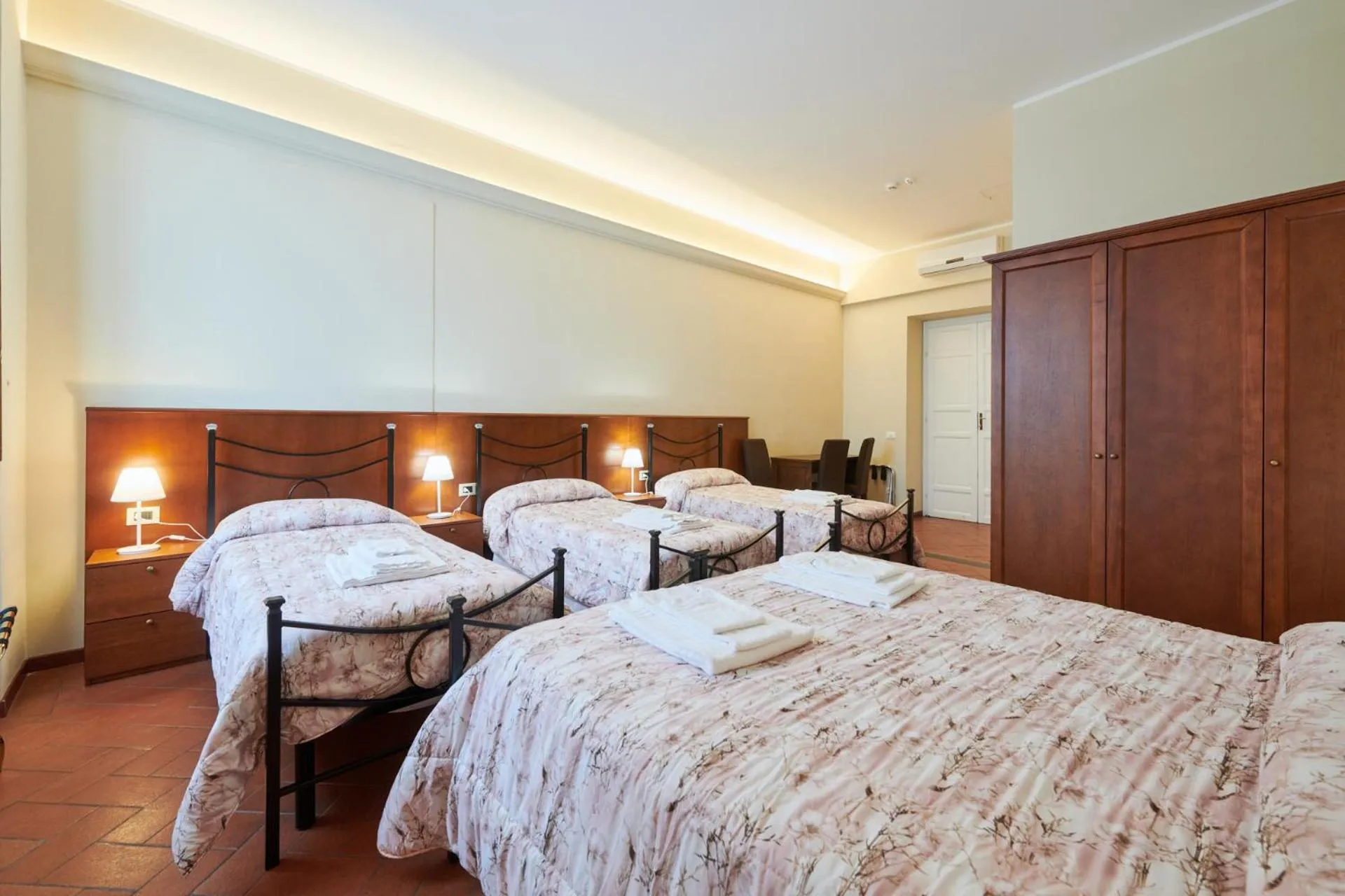 Bedroom, Bed in Casa Santo Nome di Gesu