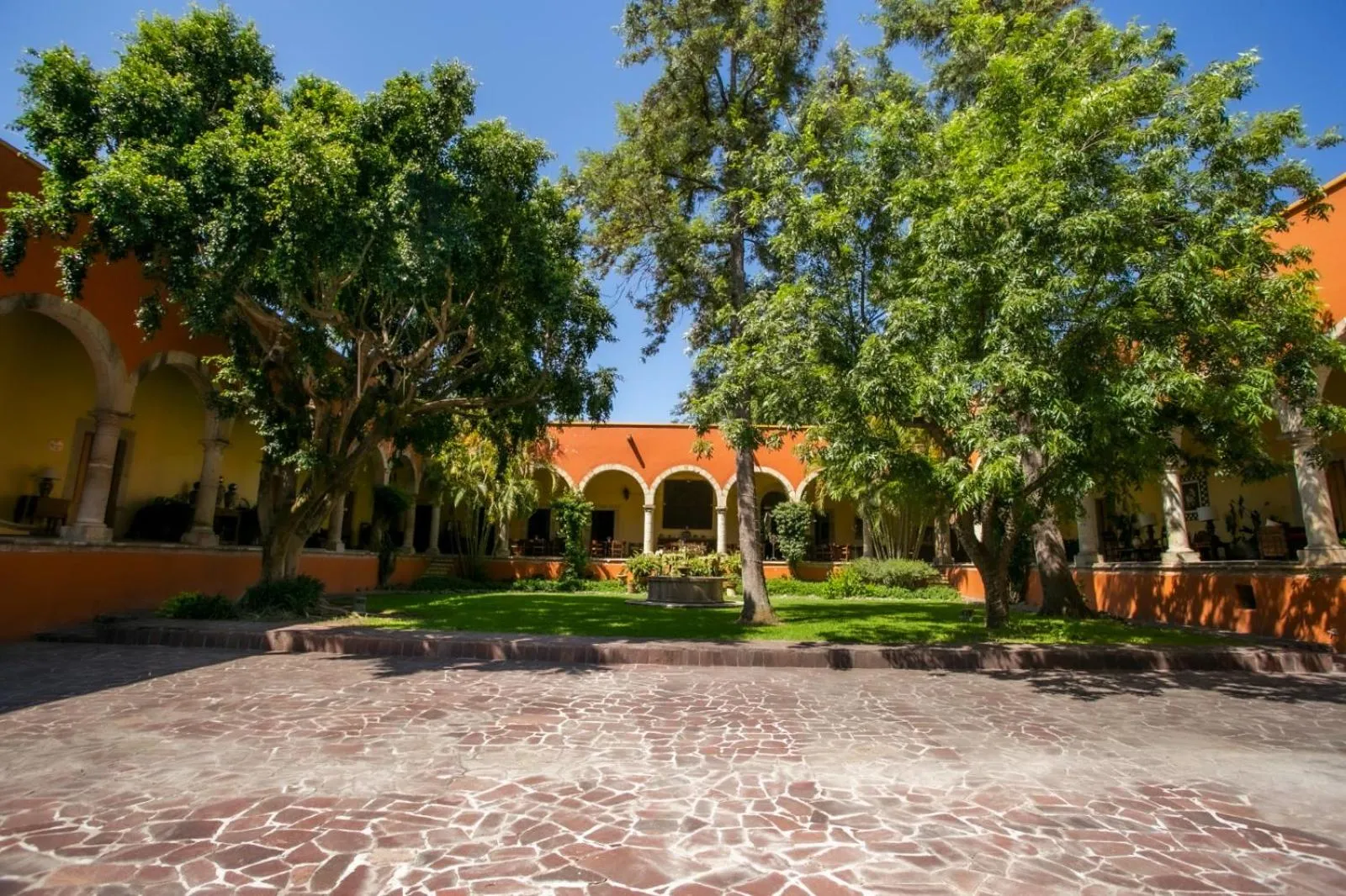 Garden in Hacienda Labor de Rivera Hotel Boutique & Eventos