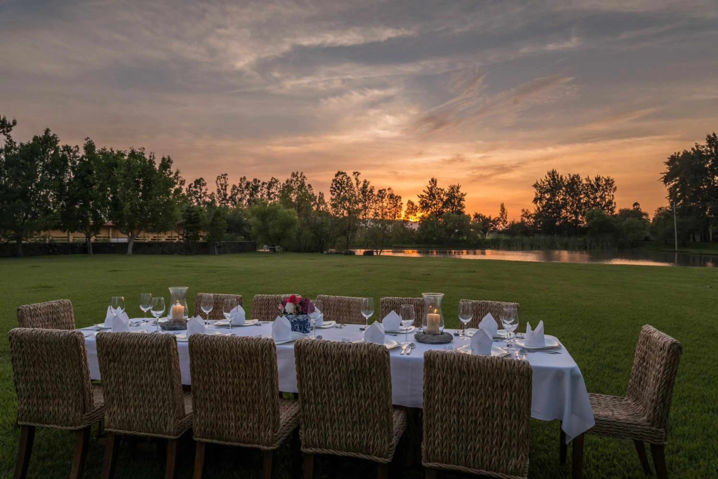 Natural landscape in Hacienda Labor de Rivera Hotel Boutique & Eventos