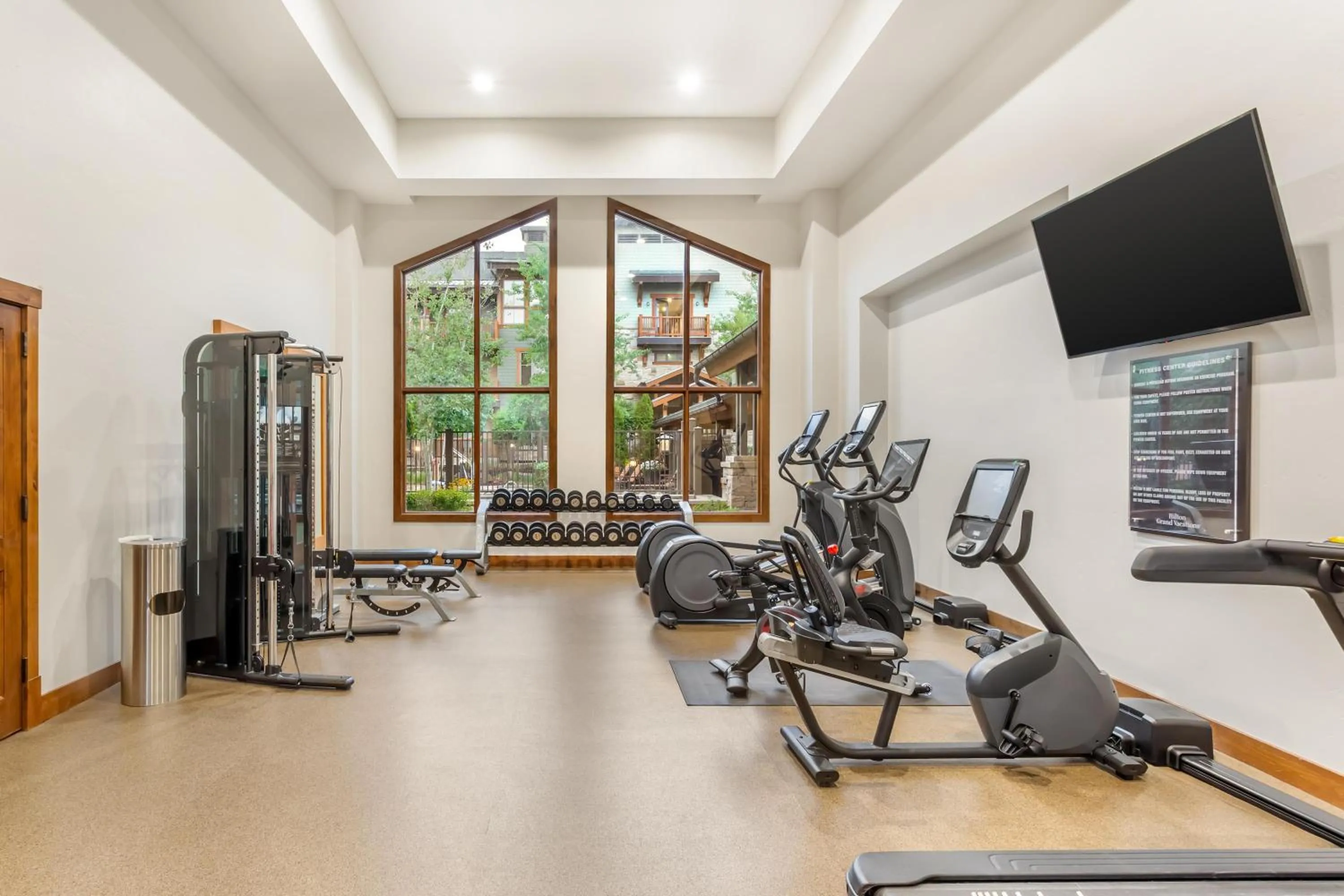 Fitness centre/facilities in Hilton Grand Vacations Club Sunrise Lodge Park City
