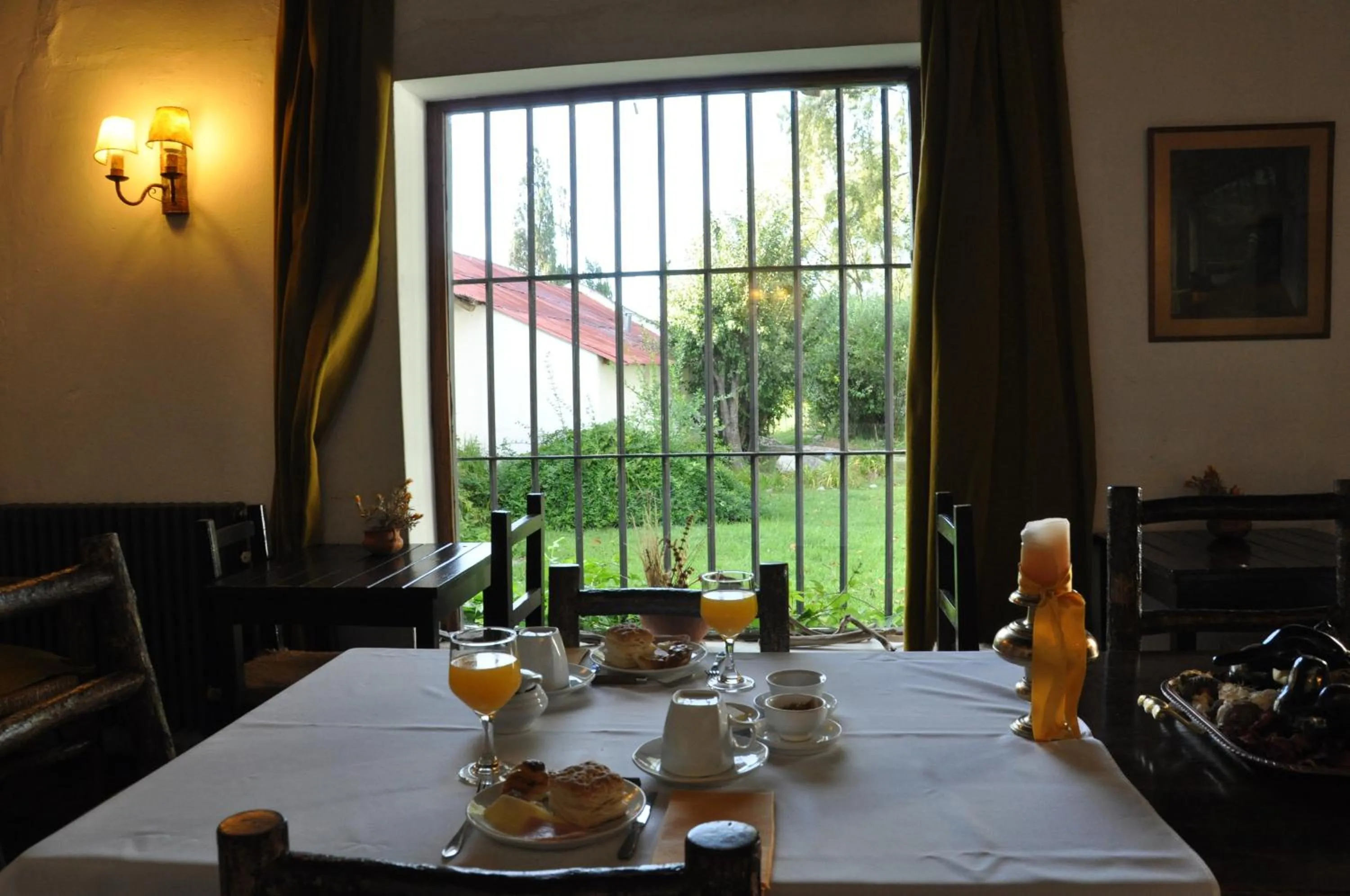 Buffet breakfast in Estancia Las Tacanas