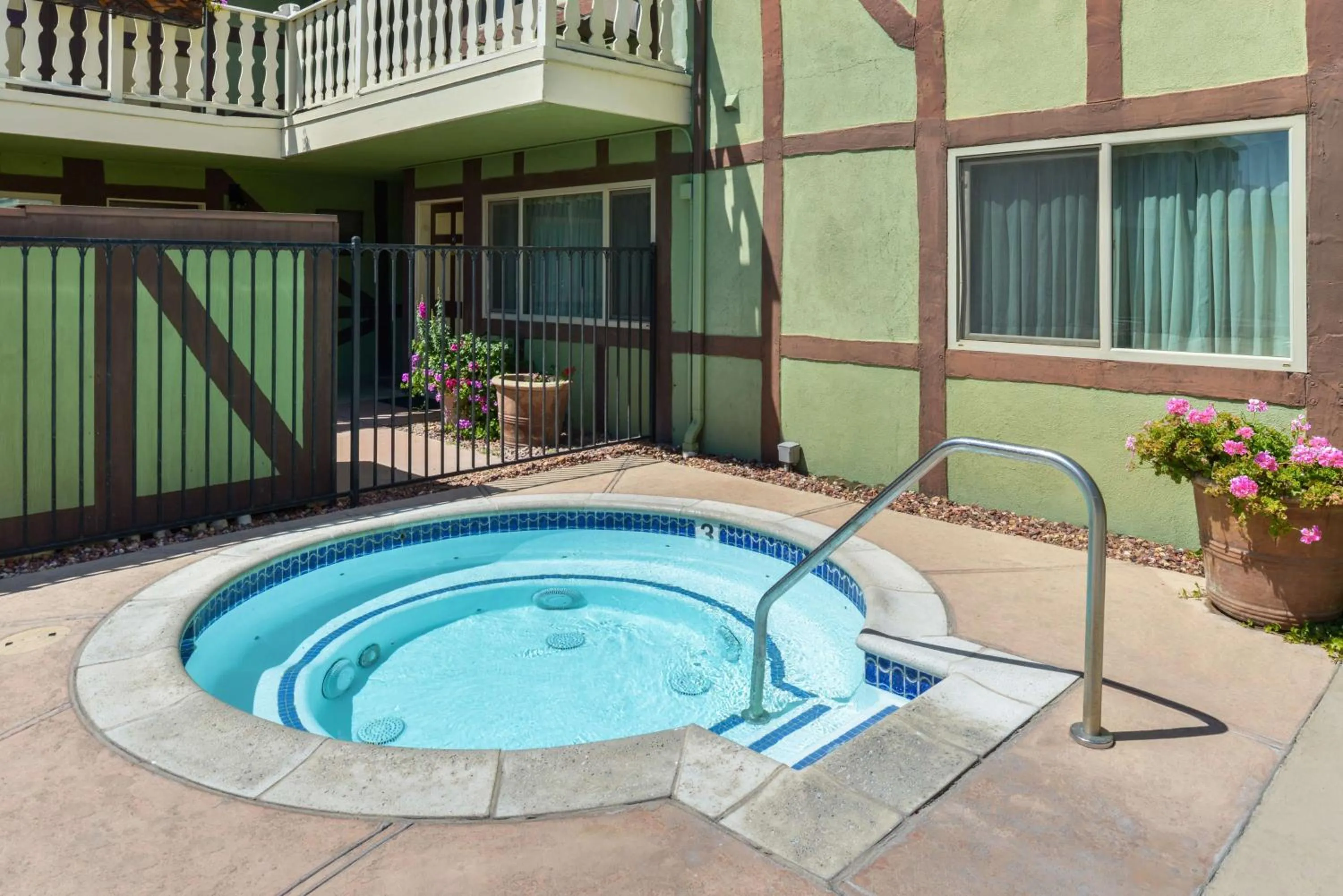 Hot Tub in Svendsgaard's Lodge- Americas Best Value Inn & Suites