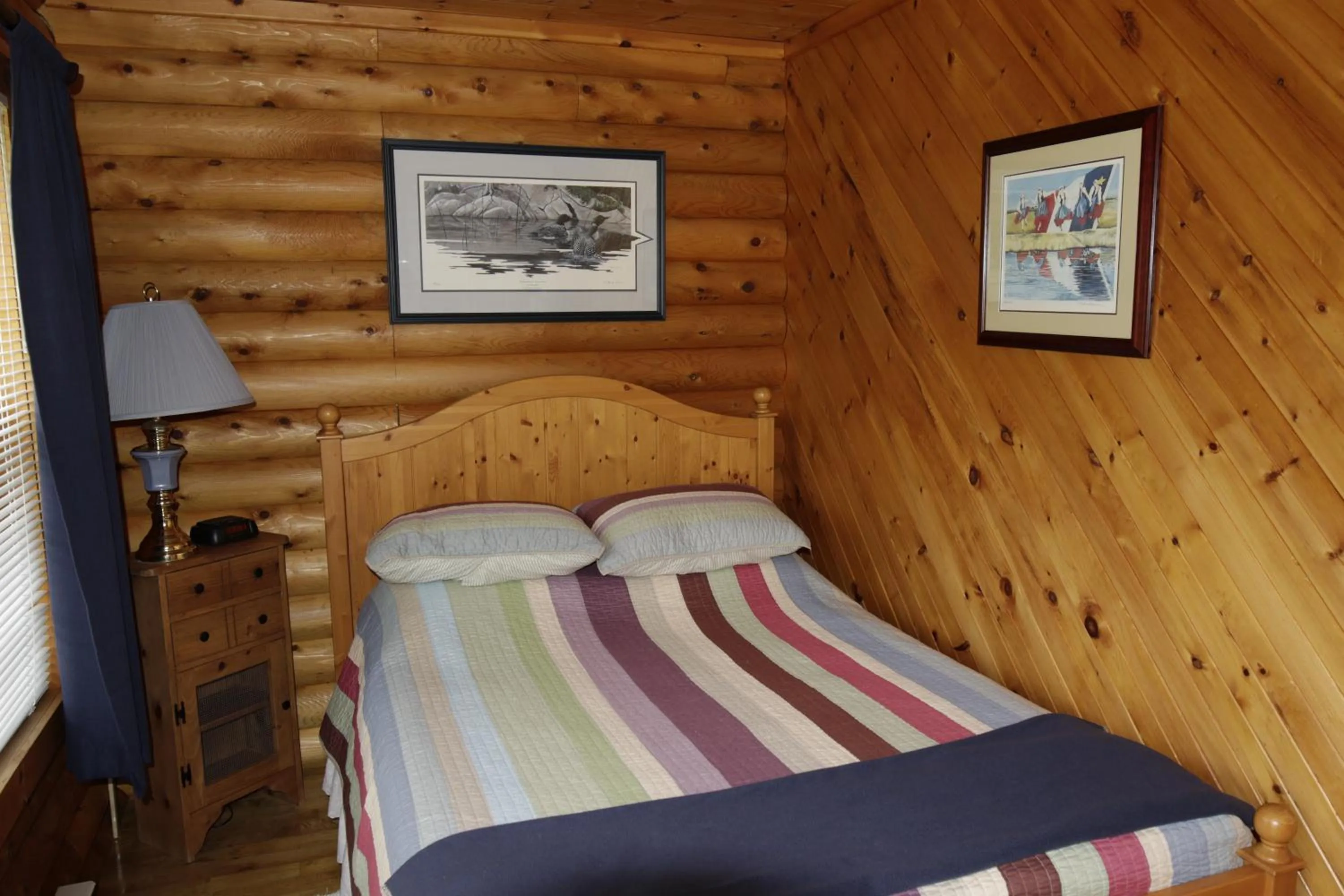 Bed in Tuckamore Lodge