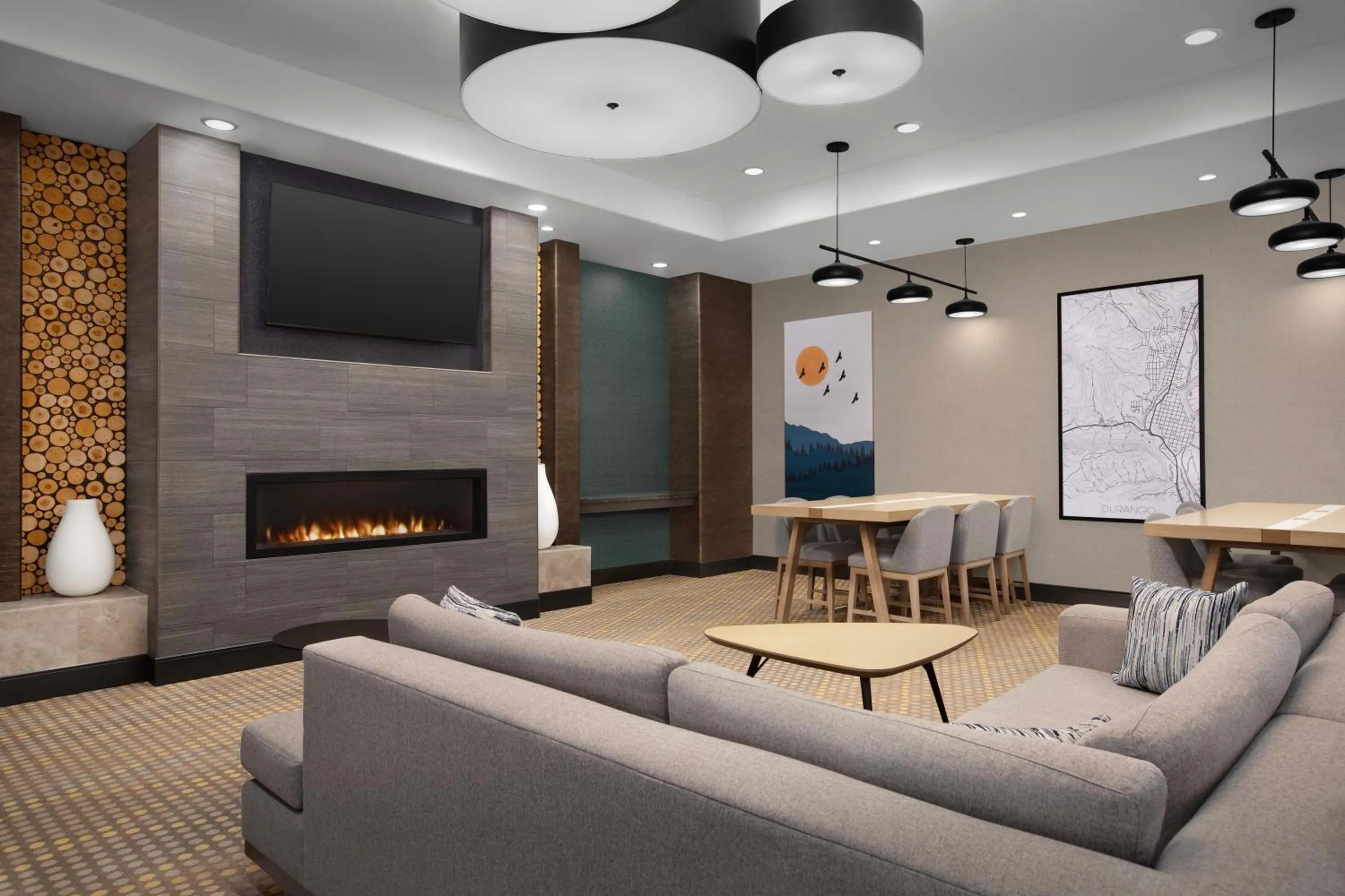 Lobby or reception in Holiday Inn & Suites Durango Downtown by IHG