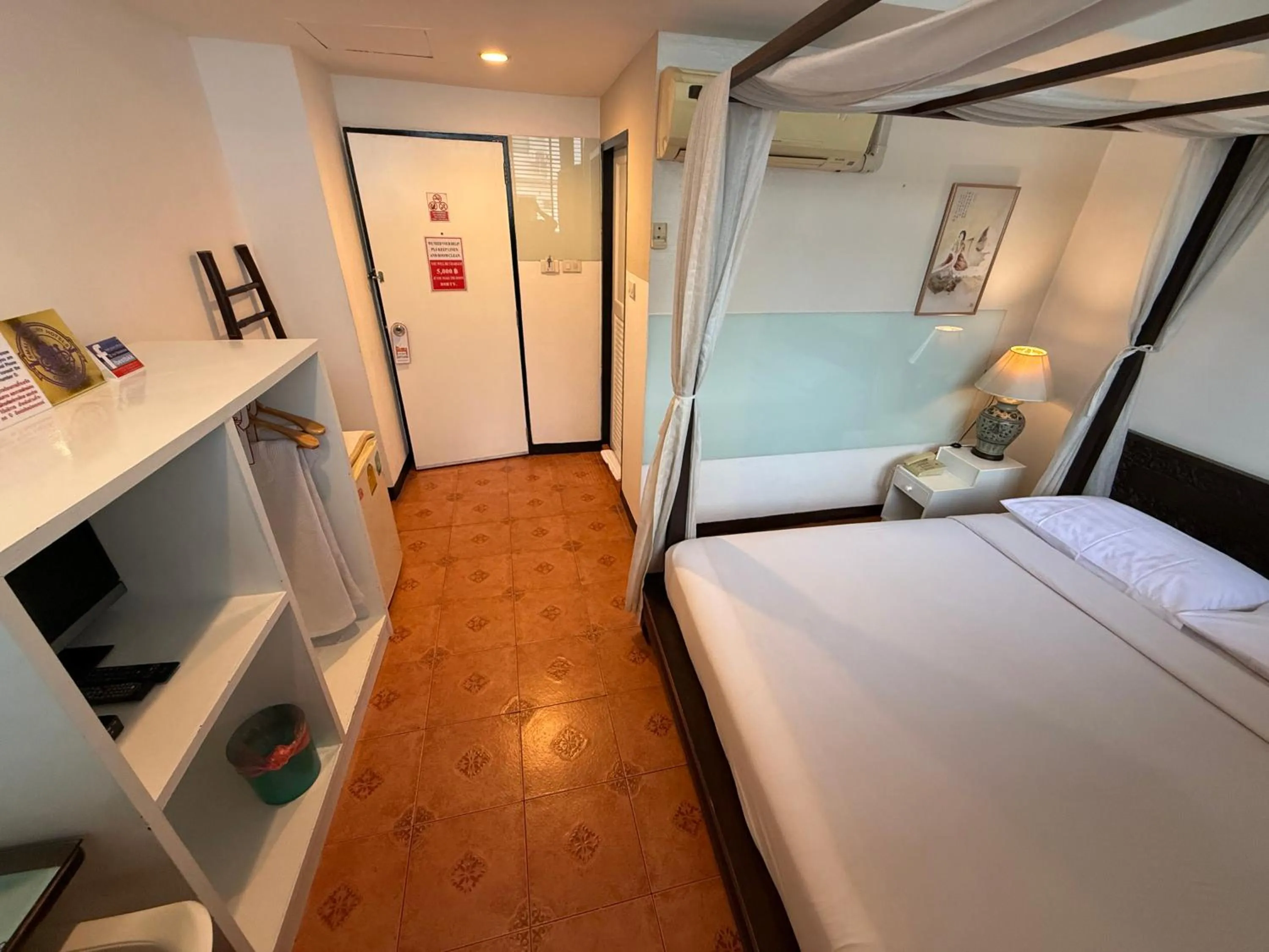 Bed in The Best Bangkok House