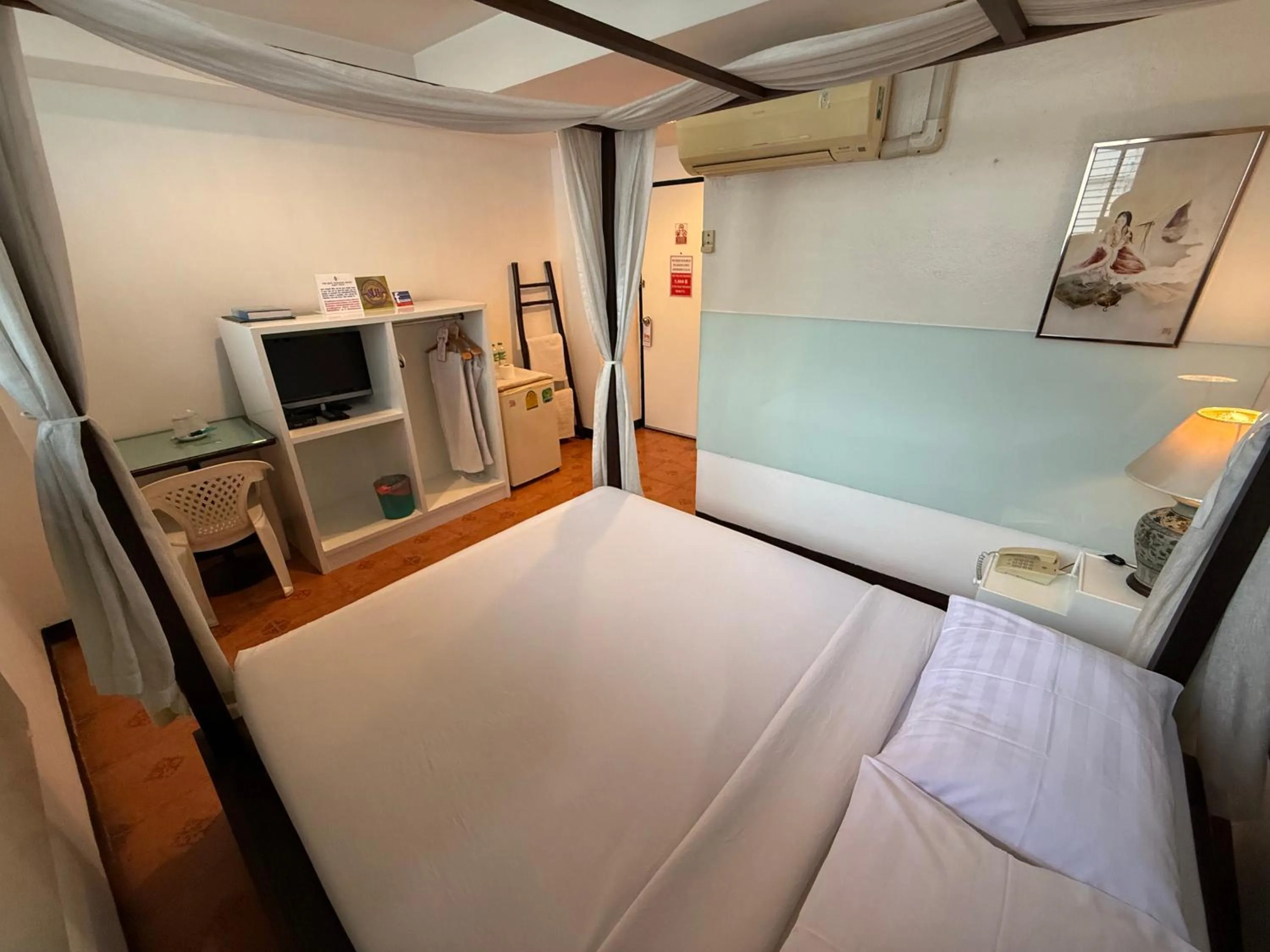 Bed in The Best Bangkok House