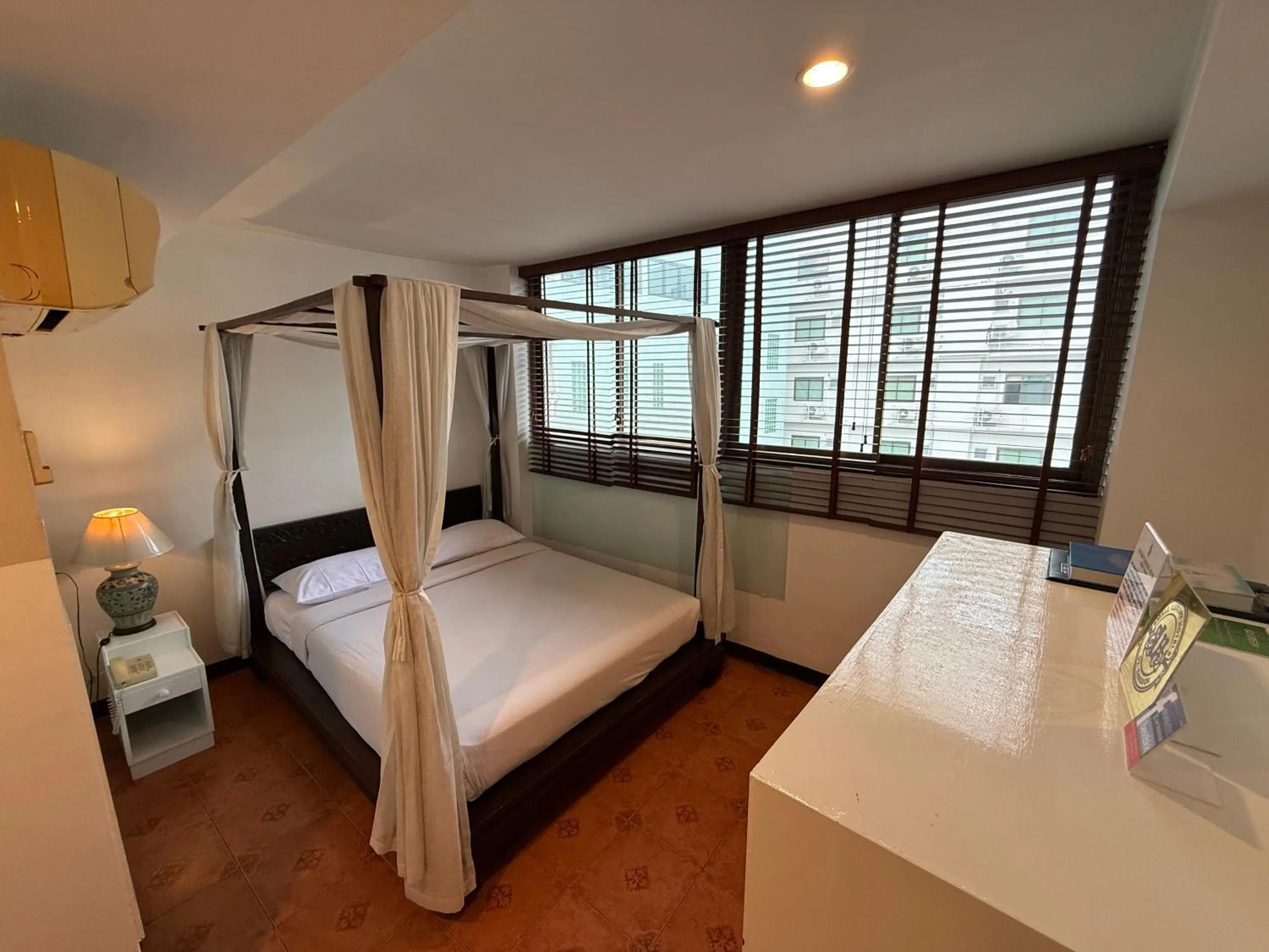 Bed in The Best Bangkok House