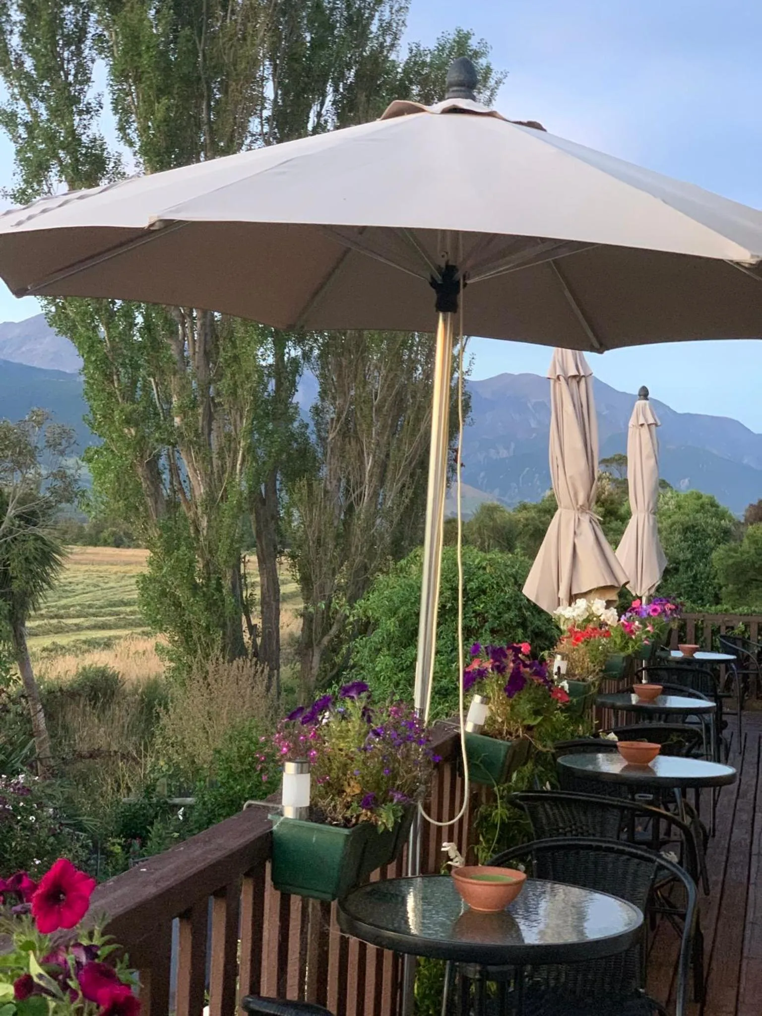 Balcony/Terrace in Brook House B&B & Cottages