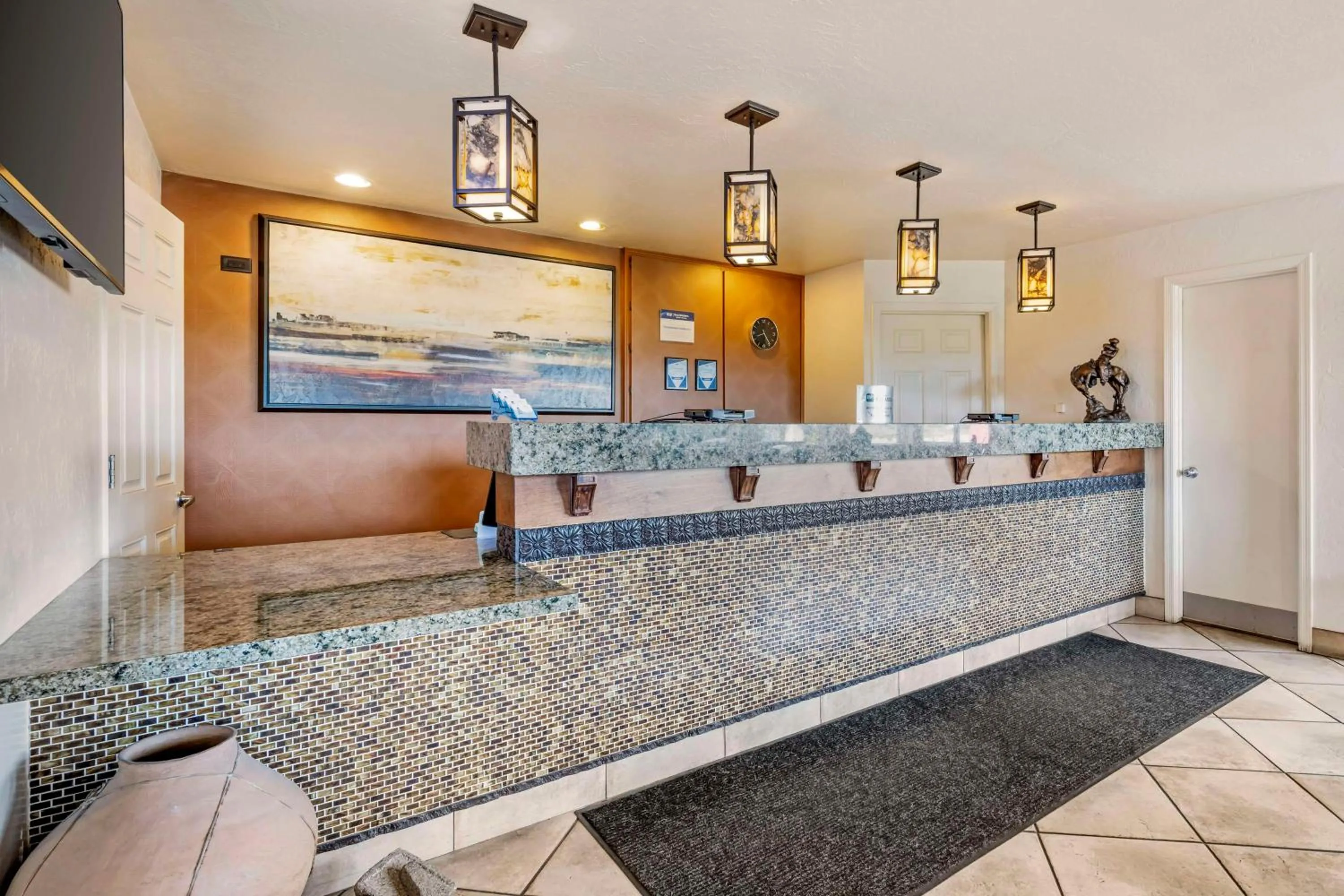 Lobby or reception in Best Western Prescottonian