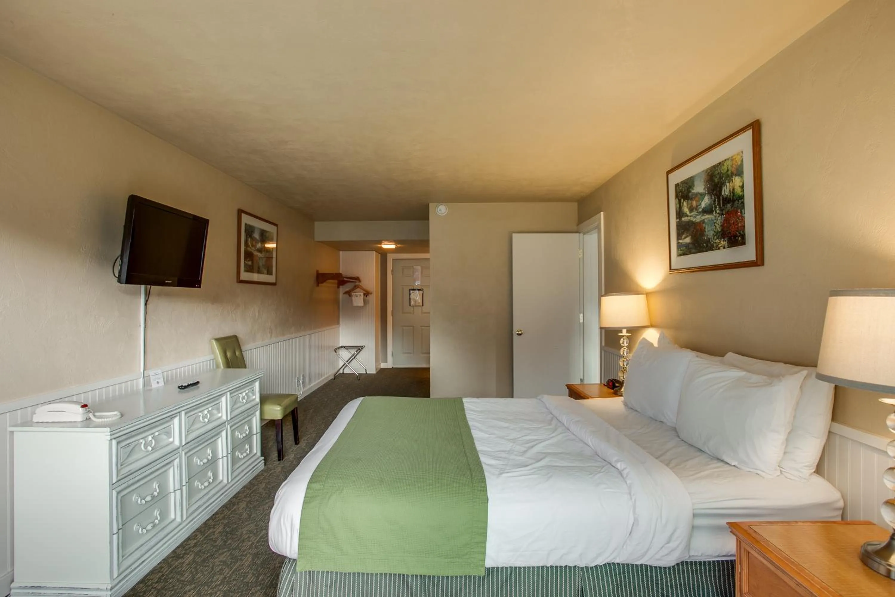 Bed in Der Ritterhof Inn