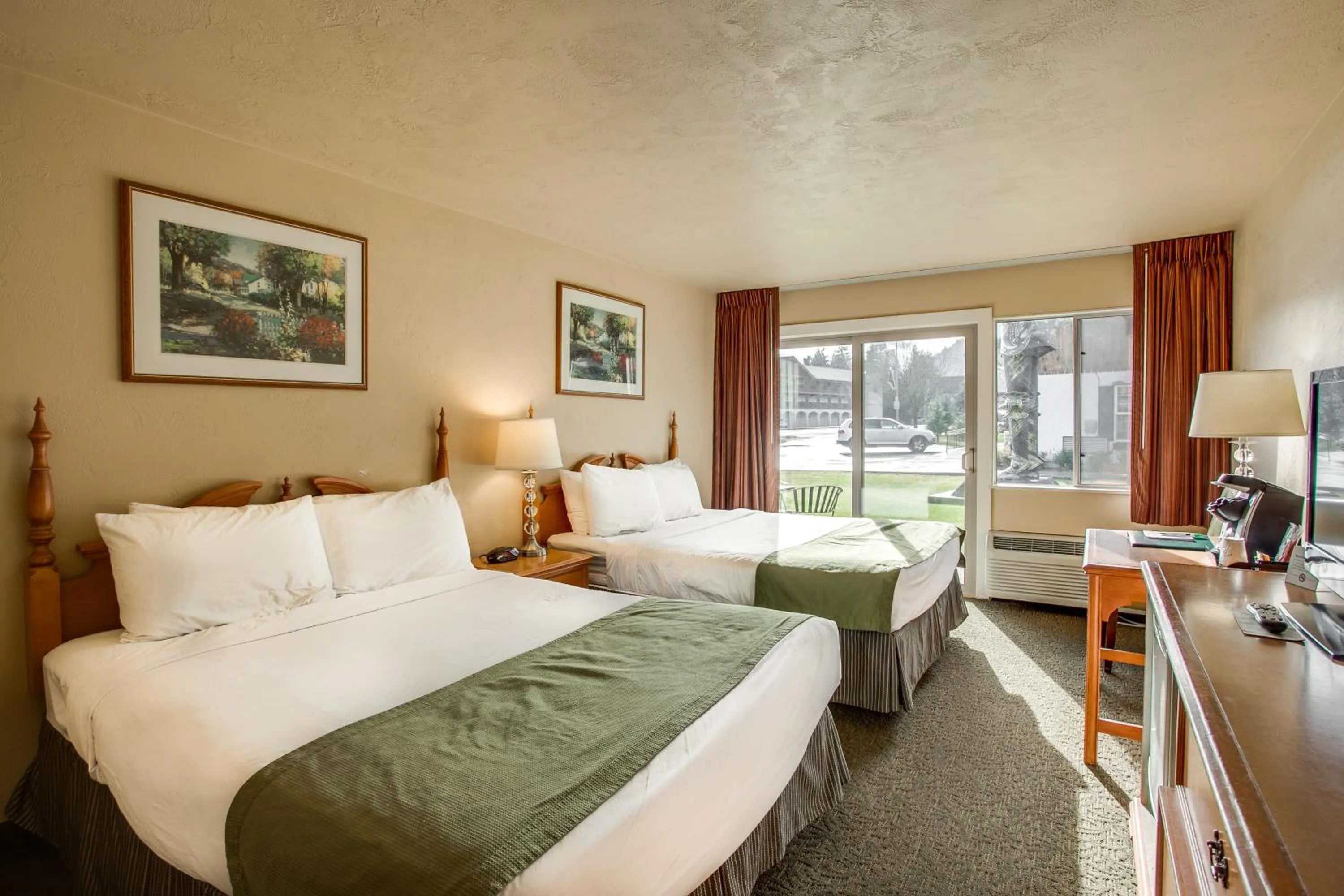 Bed in Der Ritterhof Inn