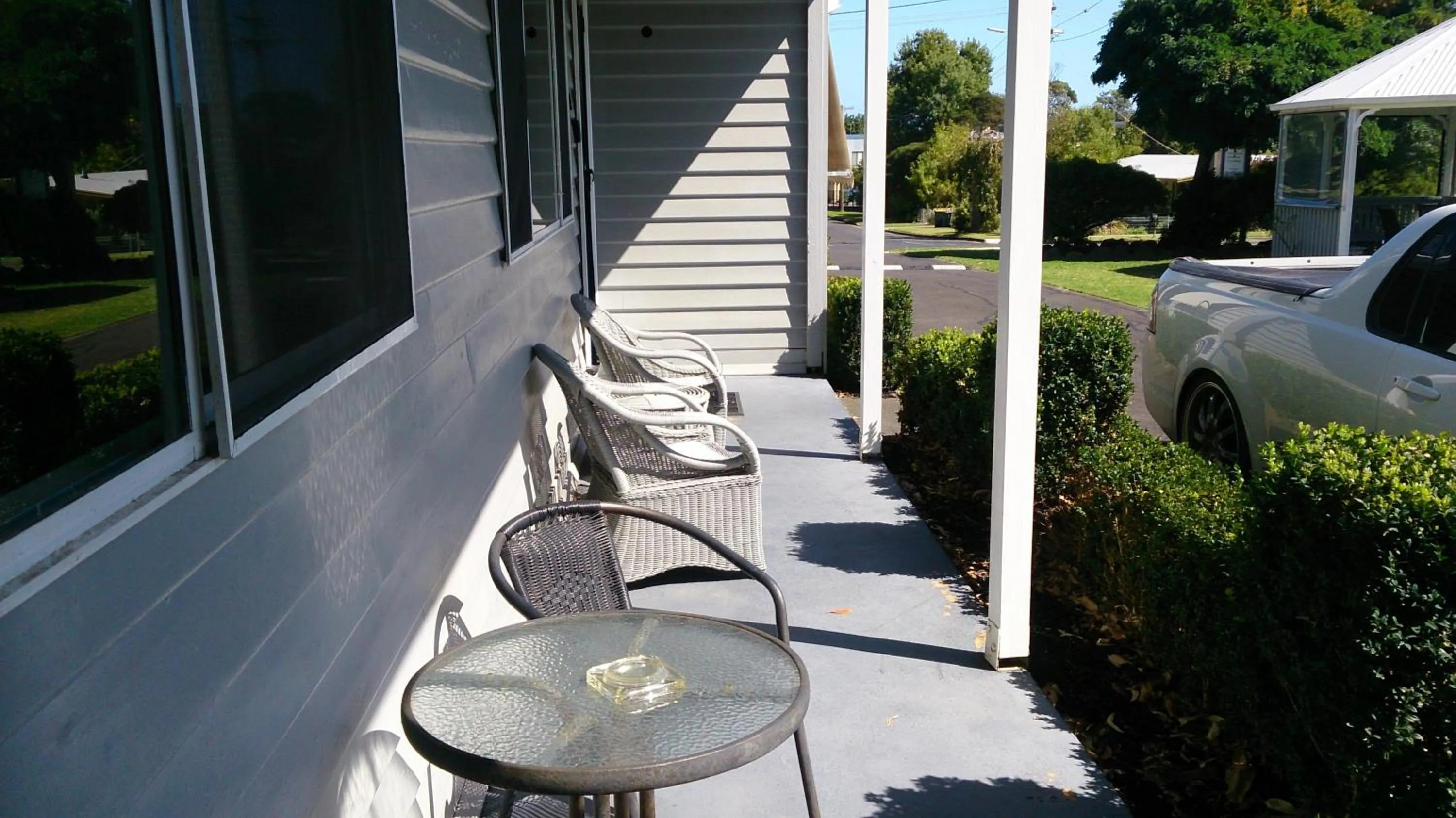 Patio in Phillip Island Cottages